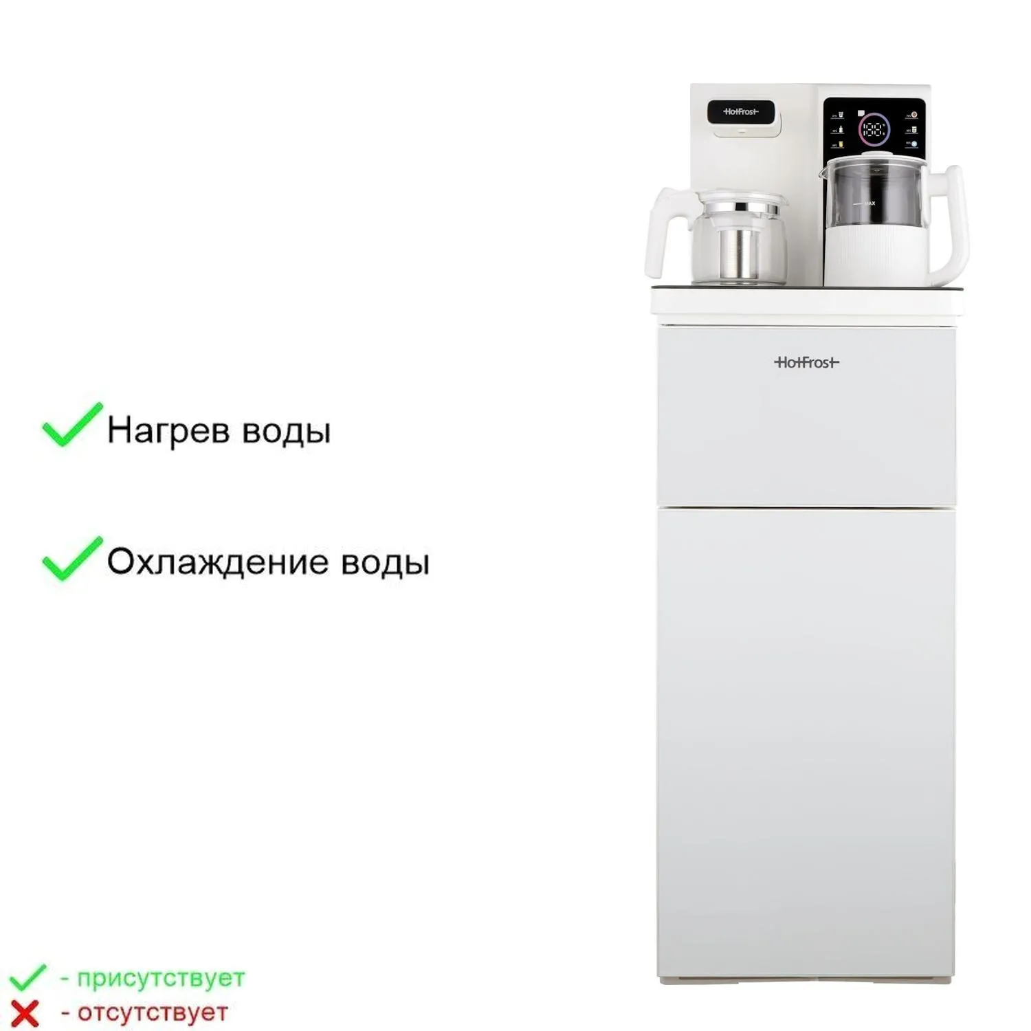 Кулер HotFrost V1270TEA аппарат для нагр. и охлажд. Воды - фото 4