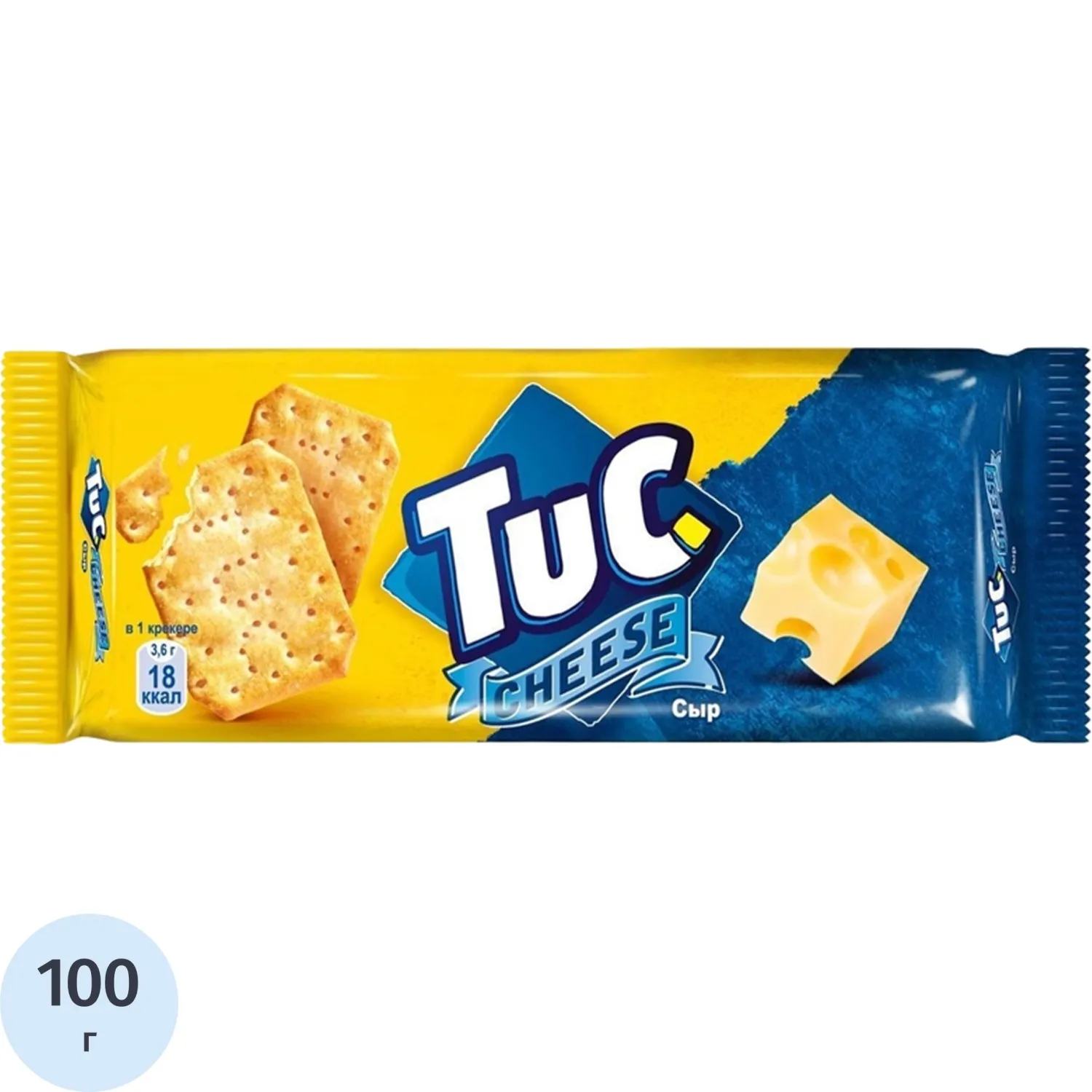 Крекер TUC со вкусом сыра, 100гx24шт/уп - фото 1