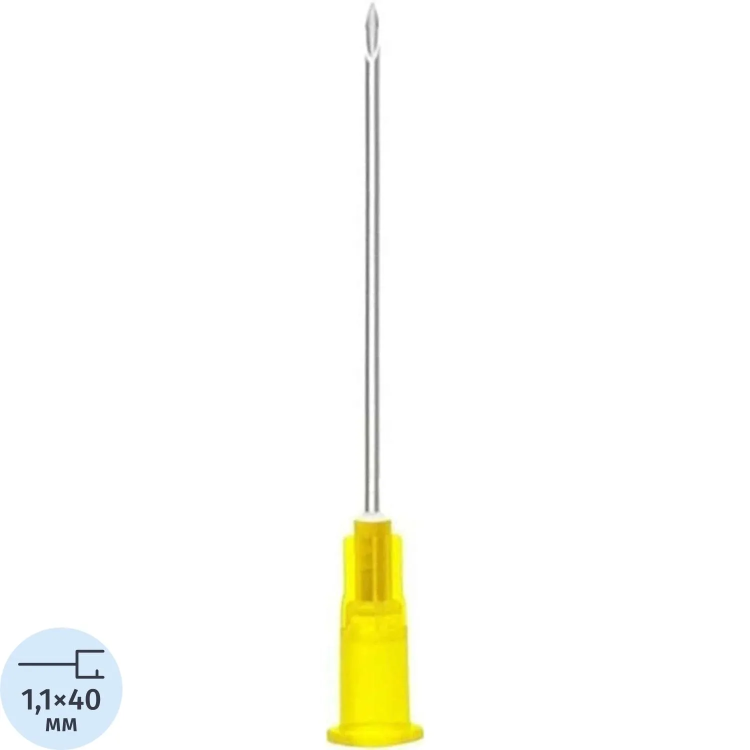 Игла инъекционная 19G (1,1х40 мм) KD-Fine 100шт./уп - фото 1