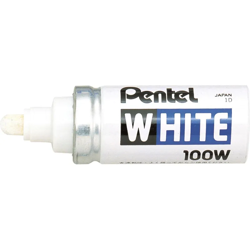 Маркер для промышленной графики PENTEL X100W (белый 6,5 мм) - фото 3