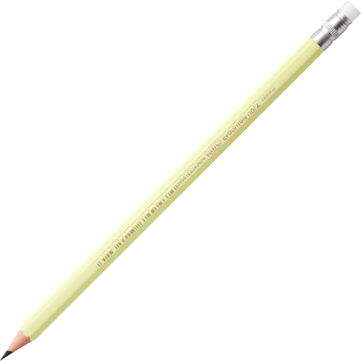 Карандаш Ч/Г BIC Evolution Pastel с ластиком, в асс,518306 - фото 3