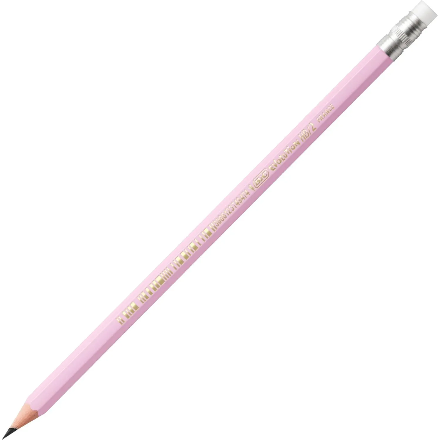 Карандаш Ч/Г BIC Evolution Pastel с ластиком, в асс,518306 - фото 4