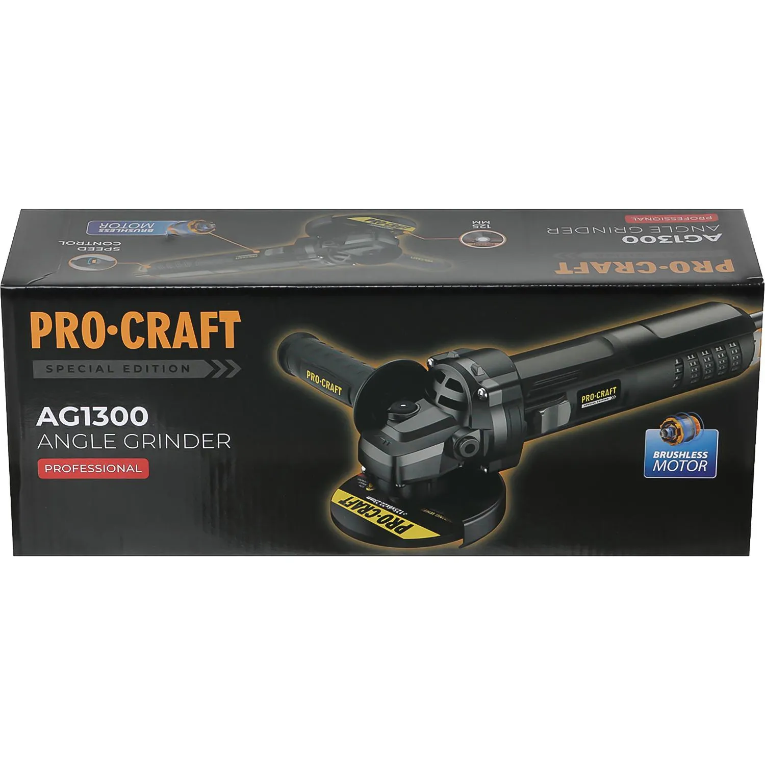Шлифмашина угл.бесщет.AG1300 Procraft Professional 1300Вт,,AG1300 - фото 12