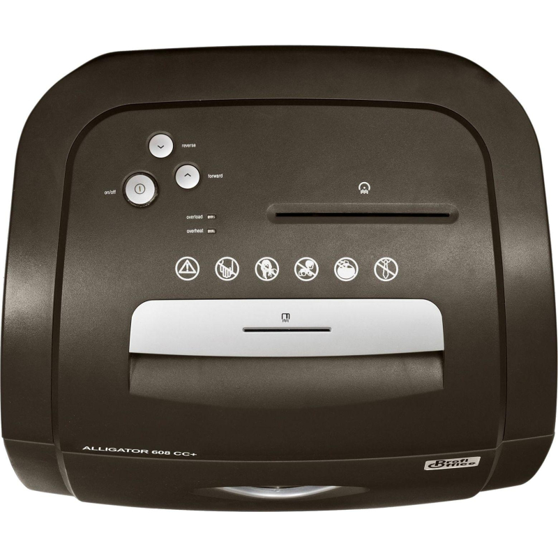 Шредер (уничтожитель) ProfiOffice Alligator 608CC+, 5ур.секр.,8лист,32л - фото 5