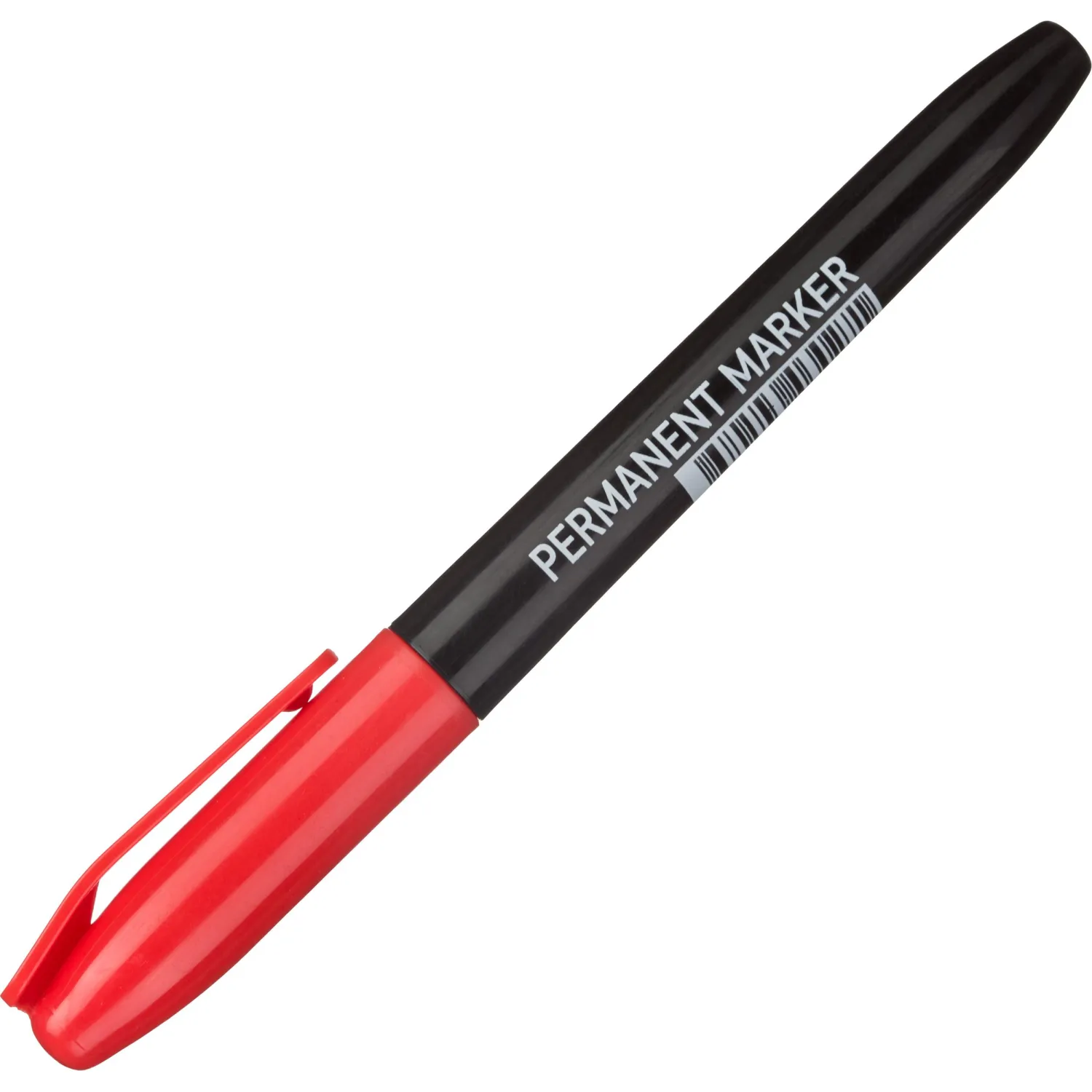 Маркер перманентный красный 2 мм - фото 2