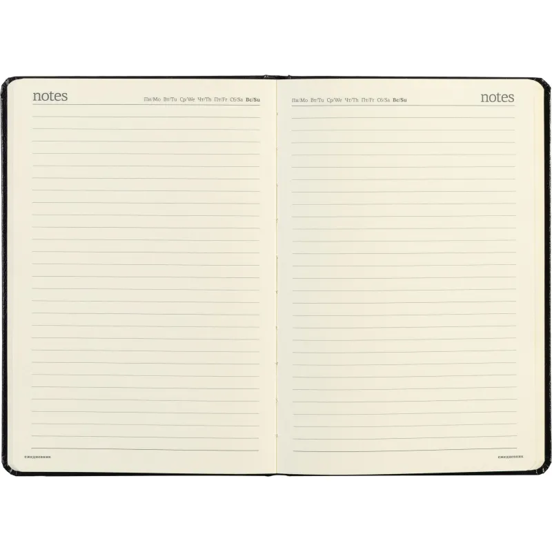 Ежедневник недатированный черный, MEGAPOLIS А5, 142х214мм,320стр.3-281/02 - фото 25