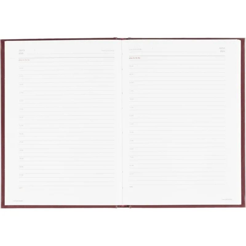 Ежедневник недатированный А5, Ideal бордовый 136л. 3-122/04 3-122/04 - фото 18