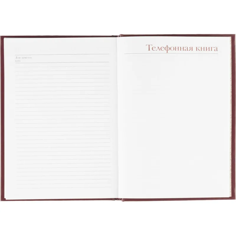 Ежедневник недатированный А5, Ideal бордовый 136л. 3-122/04 3-122/04 - фото 19