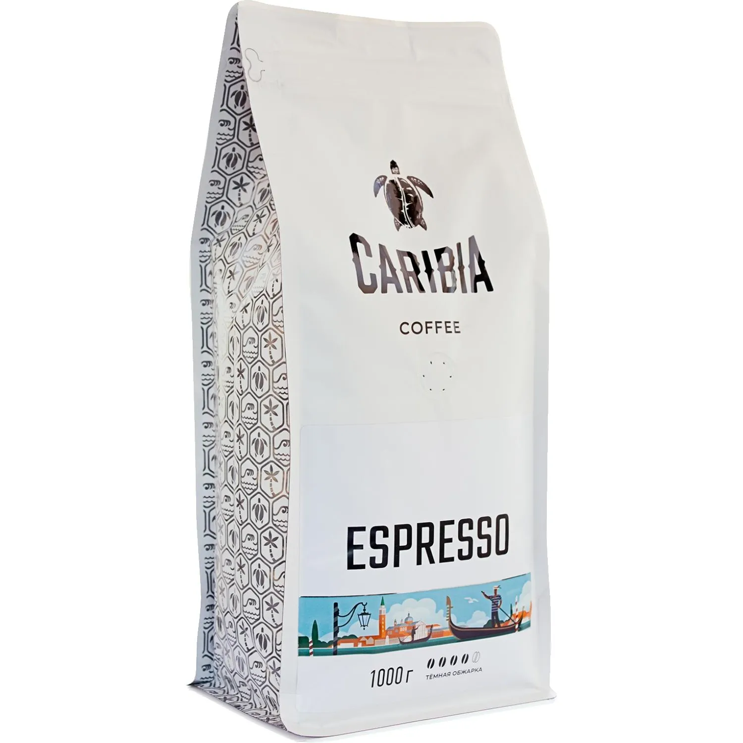 Кофе  в зернах CARIBIA Espresso, 1кг - фото 3