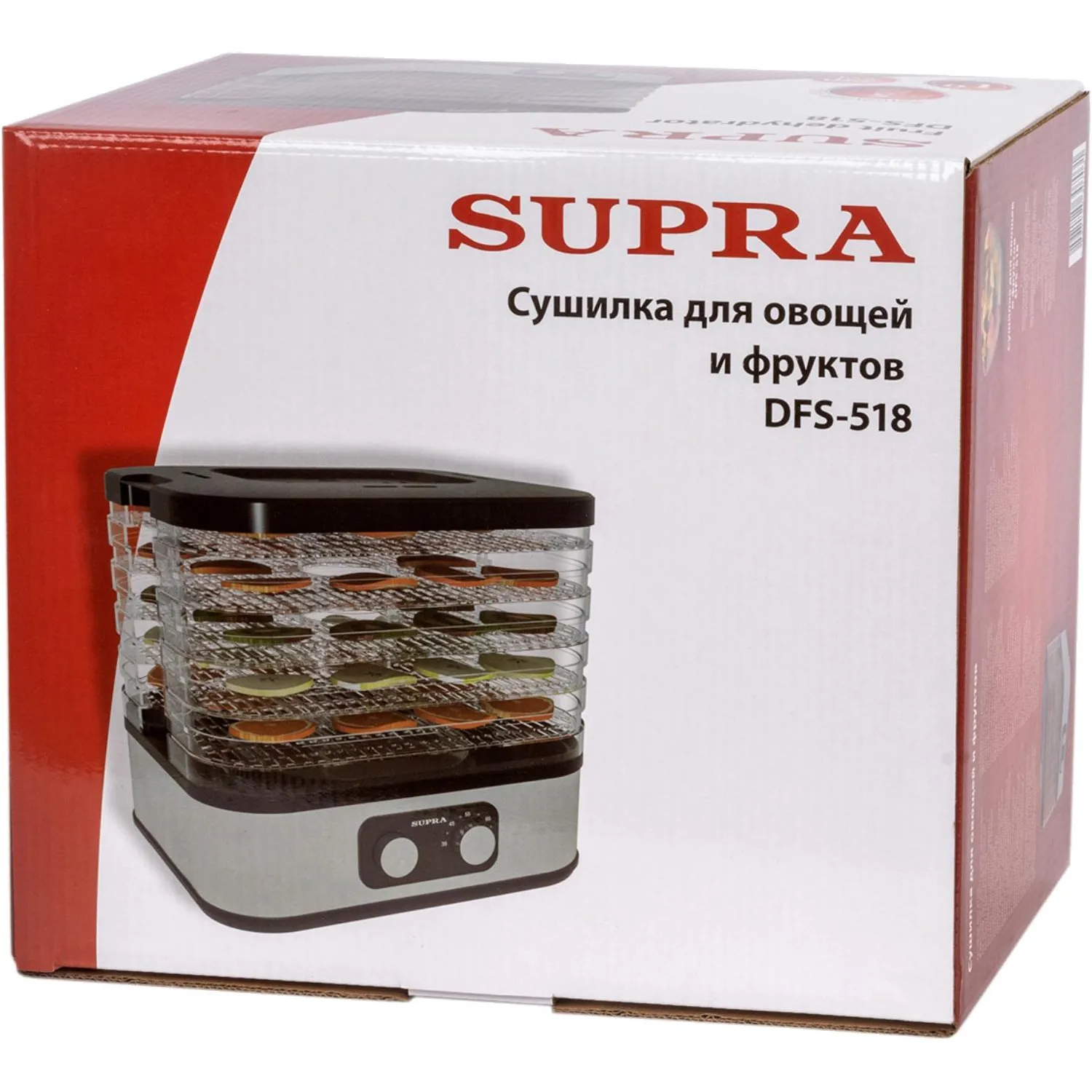 Сушилка для овощей и фруктов SUPRA DFS-518 - фото 8