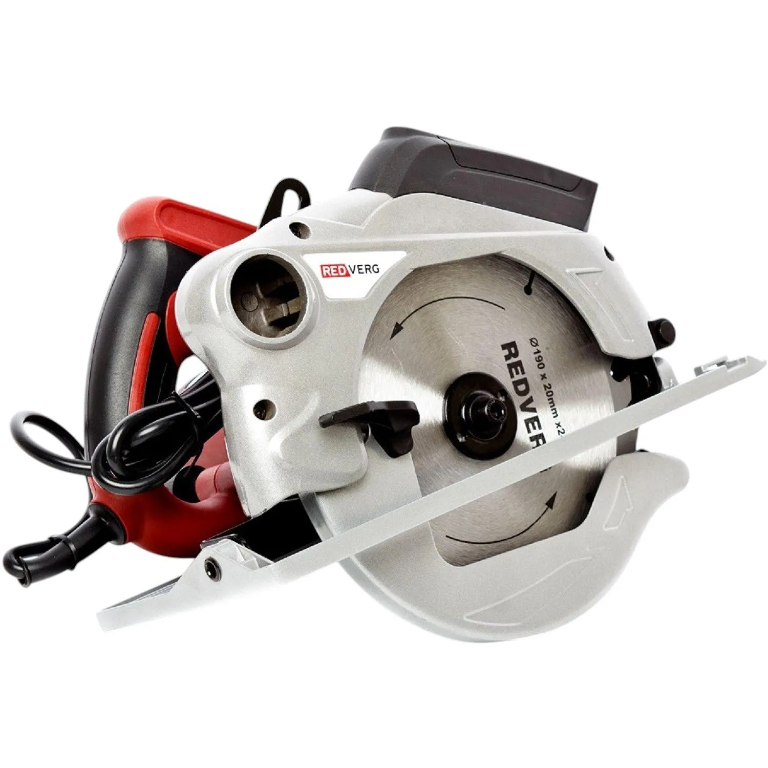 Пила циркулярная (дисковая) REDVERG 1500Вт, d190х20мм (RD-CS150-66L) - фото 1