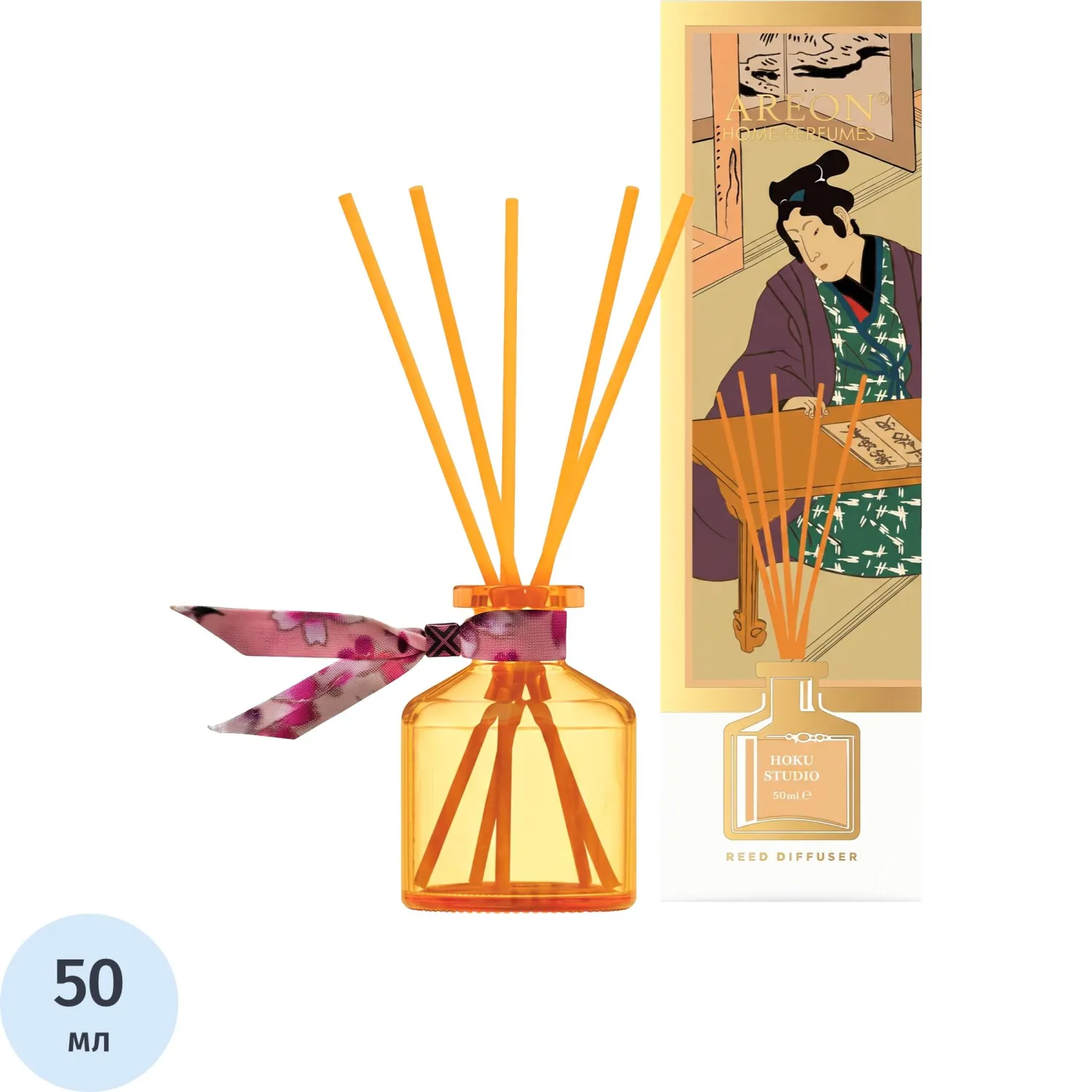 Аромадиффузор Areon Home Perfumes JAPAN Hoku Studio 50мл704-RHPJ-001/RHPJ01 - фото 1