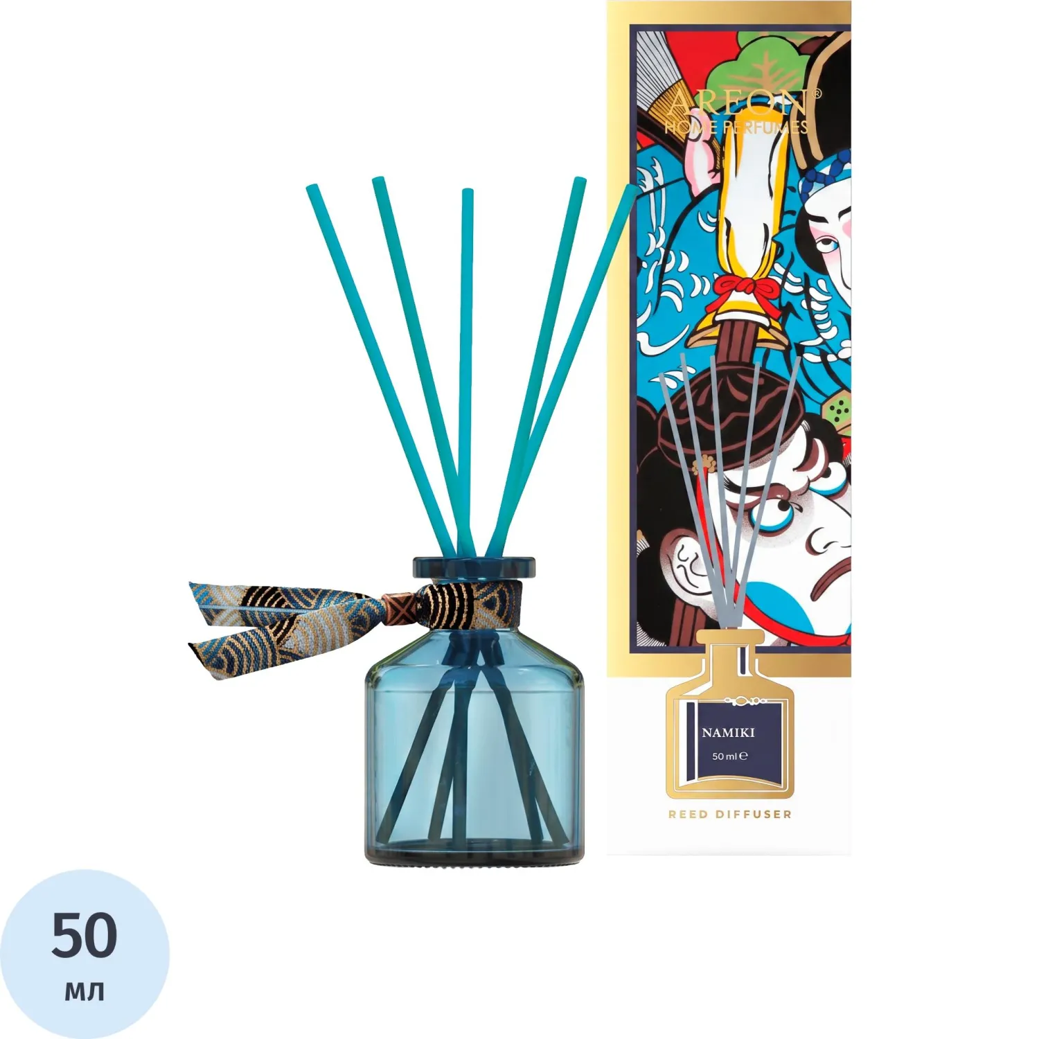 Аромадиффузор Areon Home Perfumes JAPAN Namiki 50 мл 704-RHPJ-003/RHPJ03 - фото 1