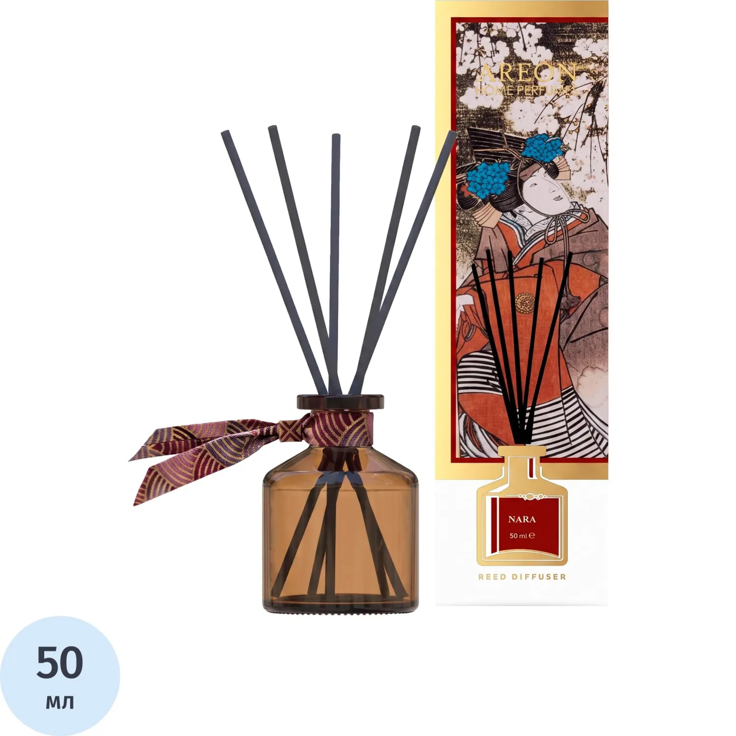 Аромадиффузор Areon Home Perfumes JAPAN Nara 50 мл 704-RHPJ-004/RHPJ04 - фото 1