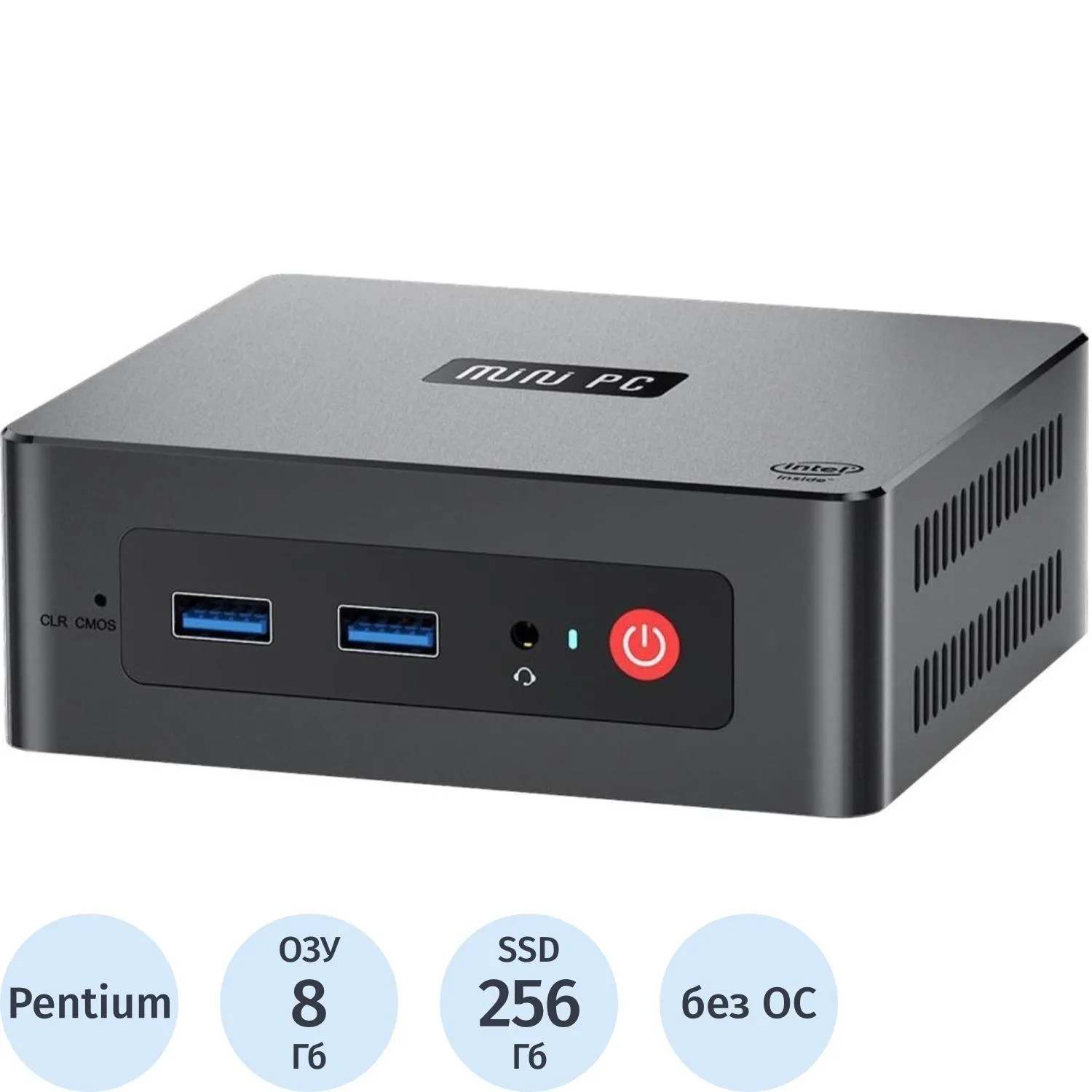 Мини ПК Beelink GK mini/J5005/8G/256G/Black - фото 1