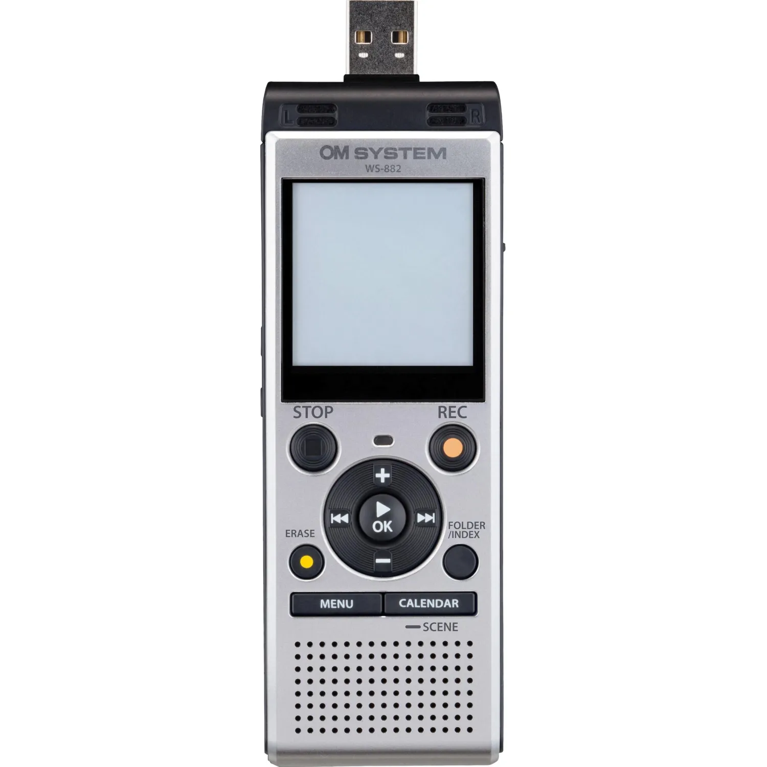 Диктофон цифровой Olympus WS-882, серебристый, 4GB, стерео - фото 8