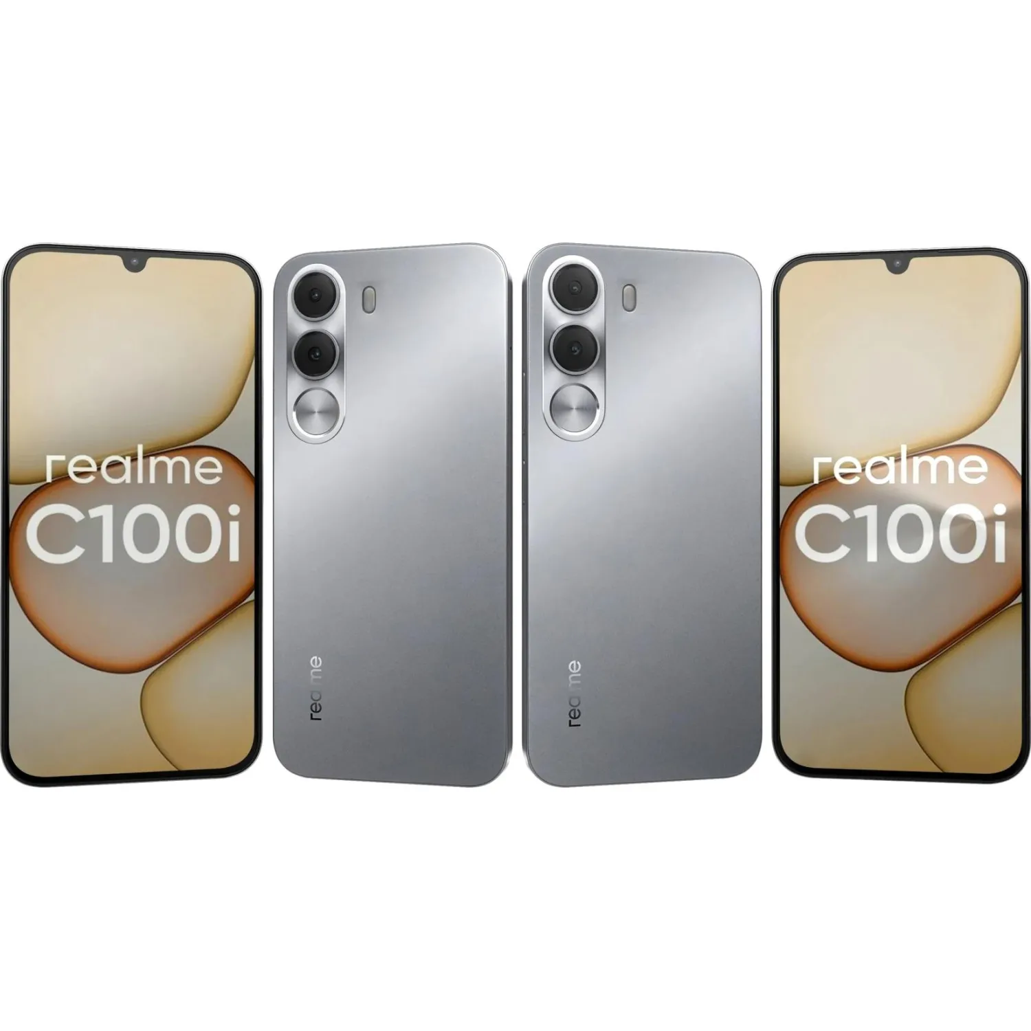 Смартфон Realme C100i RMX5377 64Gb 4Gb серебристый - фото 19