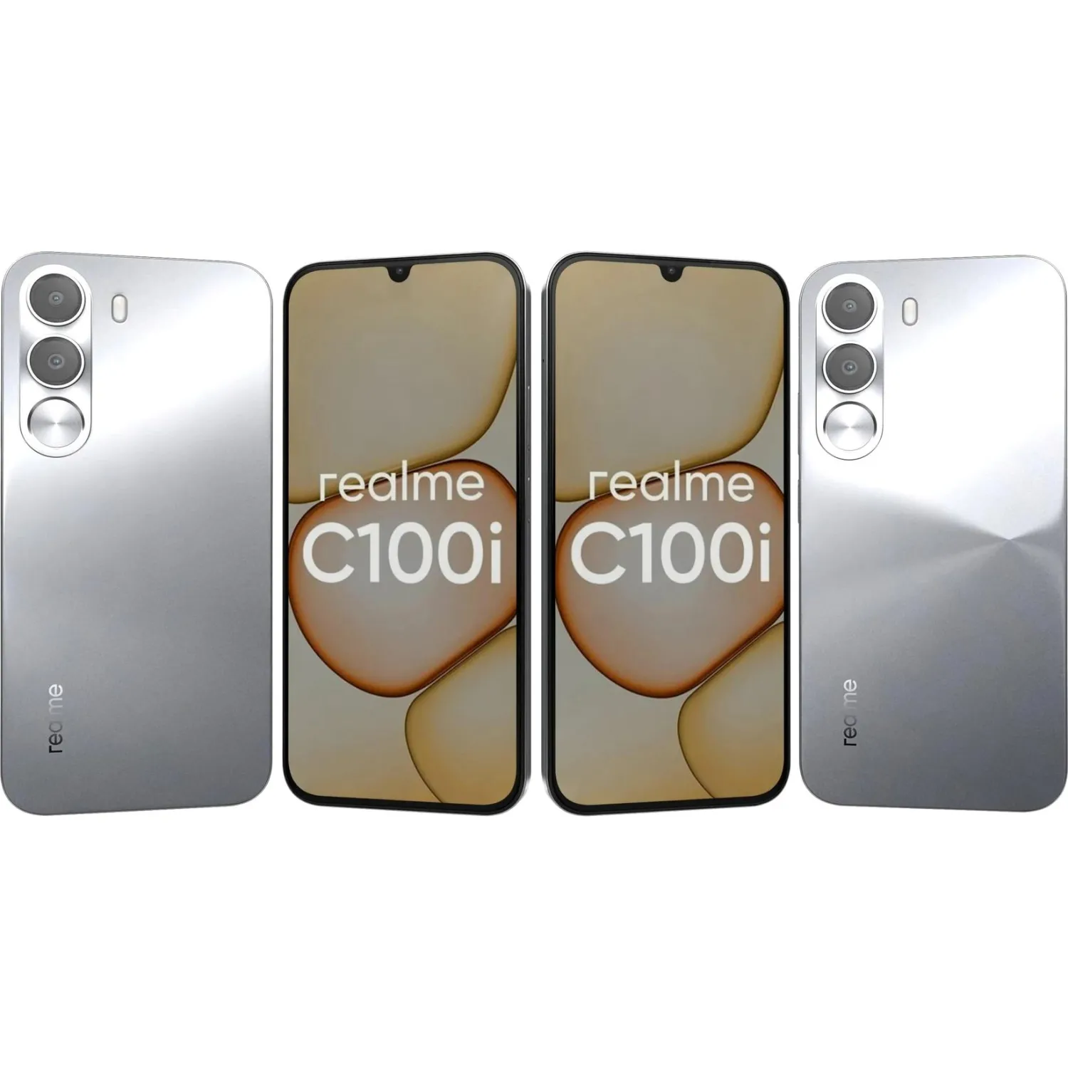 Смартфон Realme C100i RMX5377 64Gb 4Gb серебристый - фото 20