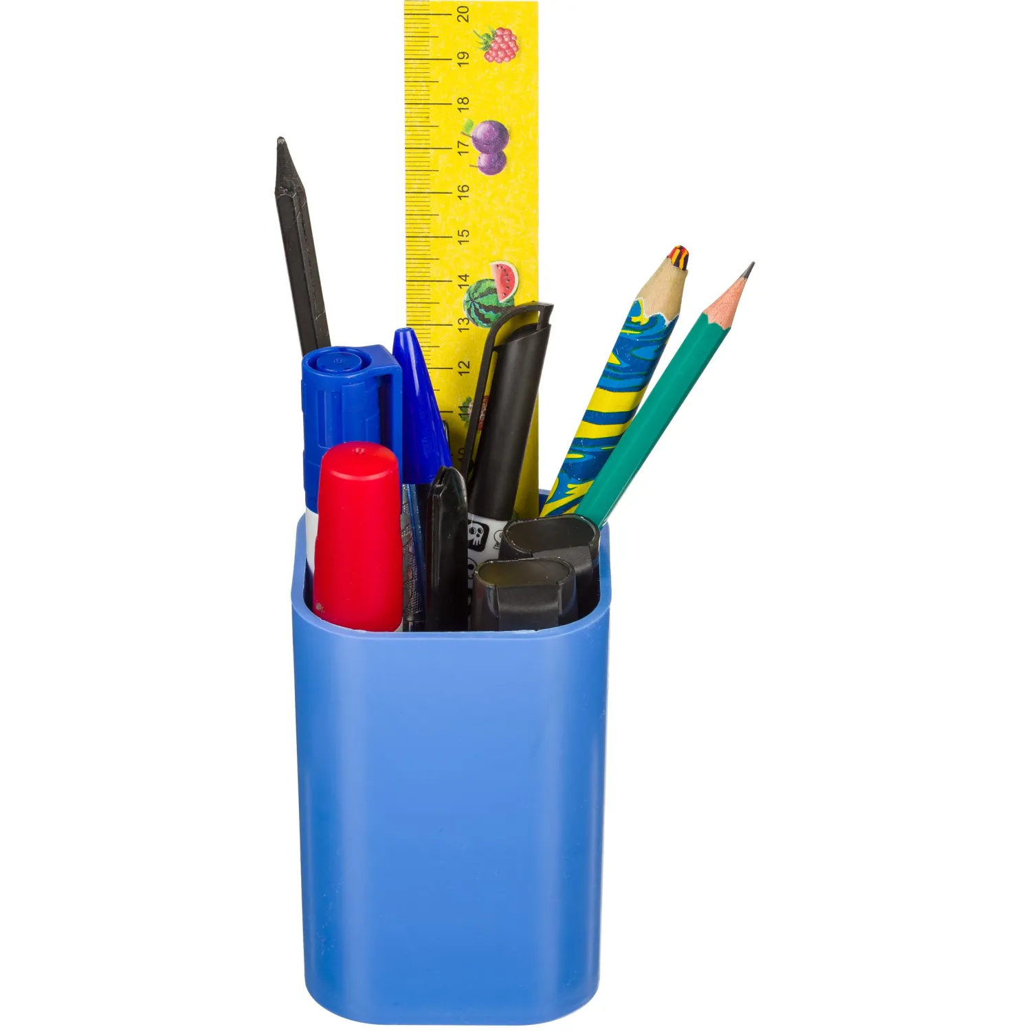 Подставка-стакан для ручек Attache, голубой - фото 2