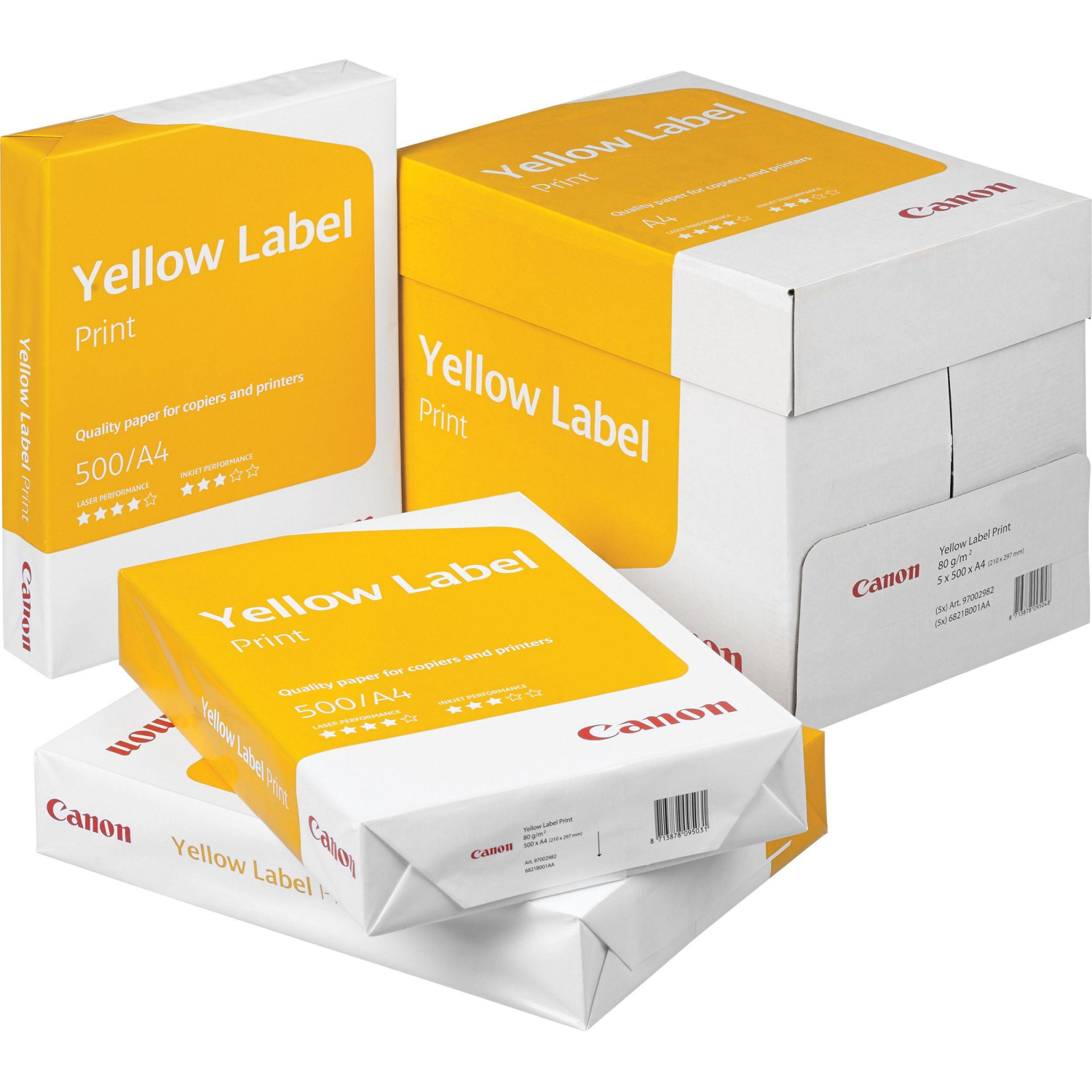 Бумага Canon Yellow Label Print (А4, марка С, 80 г/кв.м, 500 л) Бумага Canon Yellow Label Print (А4, марка С, 80 г/кв.м, 500 л) - фото 2