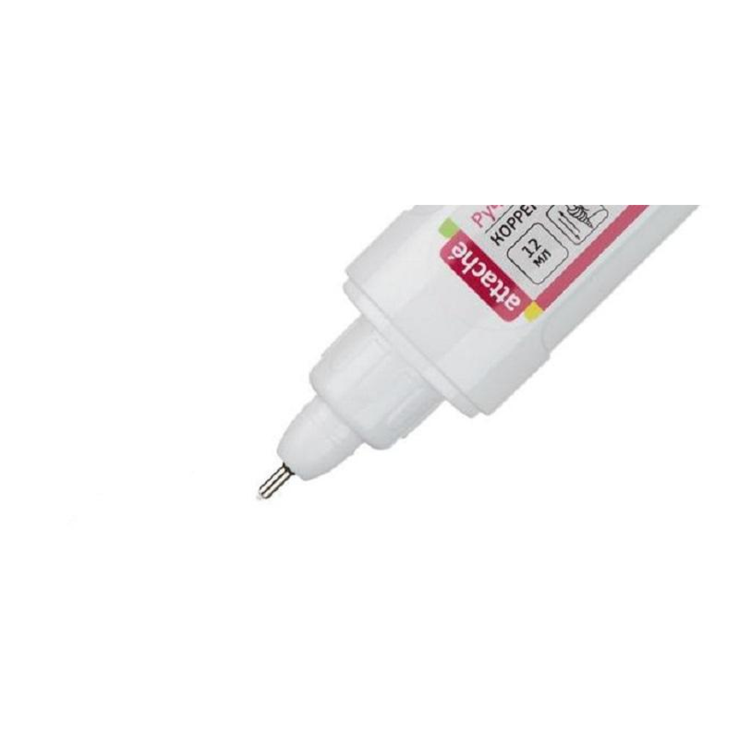 Корректирующий карандаш 12мл ATTACHE, метллический наконечник Корректирующий карандаш 12мл ATTACHE, метллический наконечник - фото 3