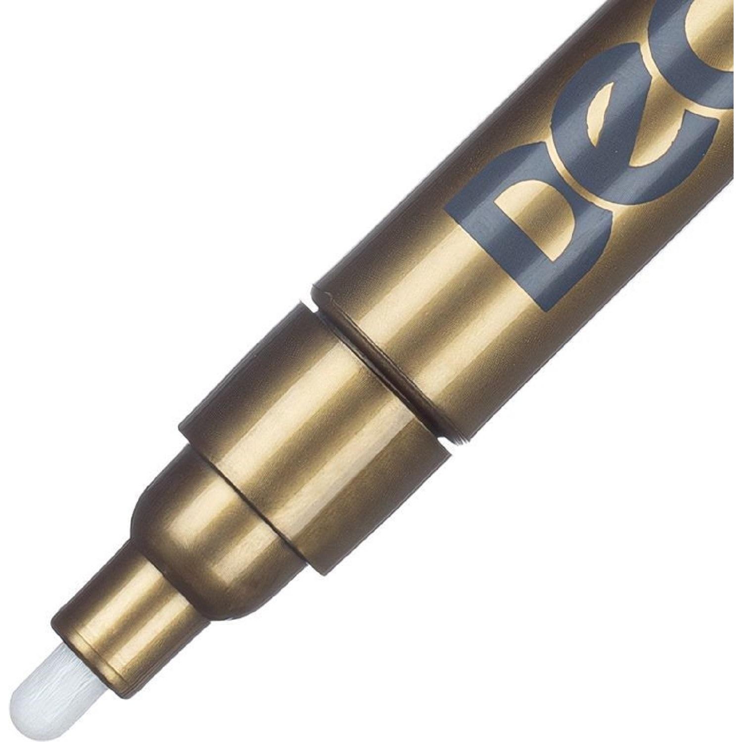 Маркер лаковый ICO DECO золотой 2-4 мм - фото 2