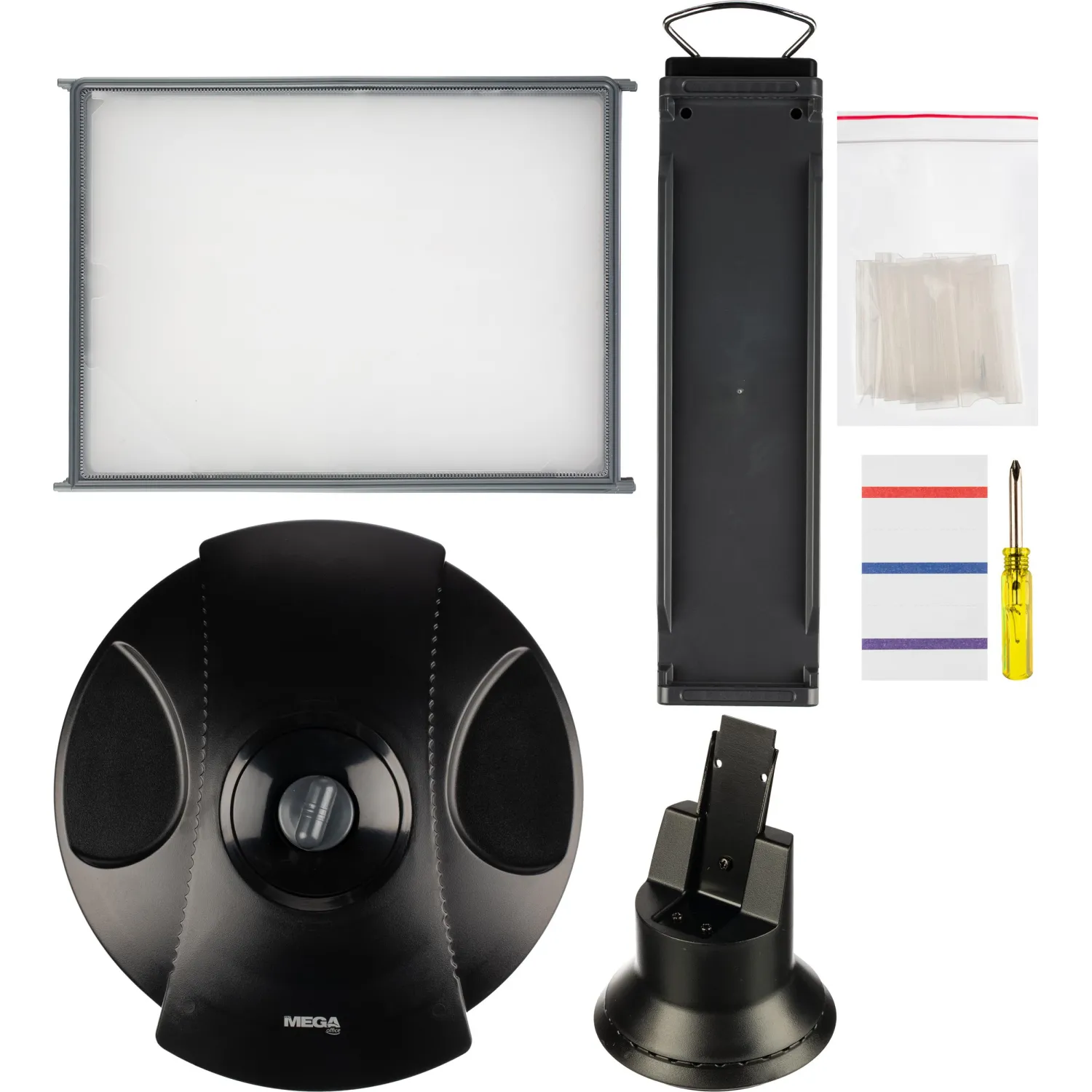 Демосистема настольная FDS008 вращ. пластик 10 пан.,черный - фото 8