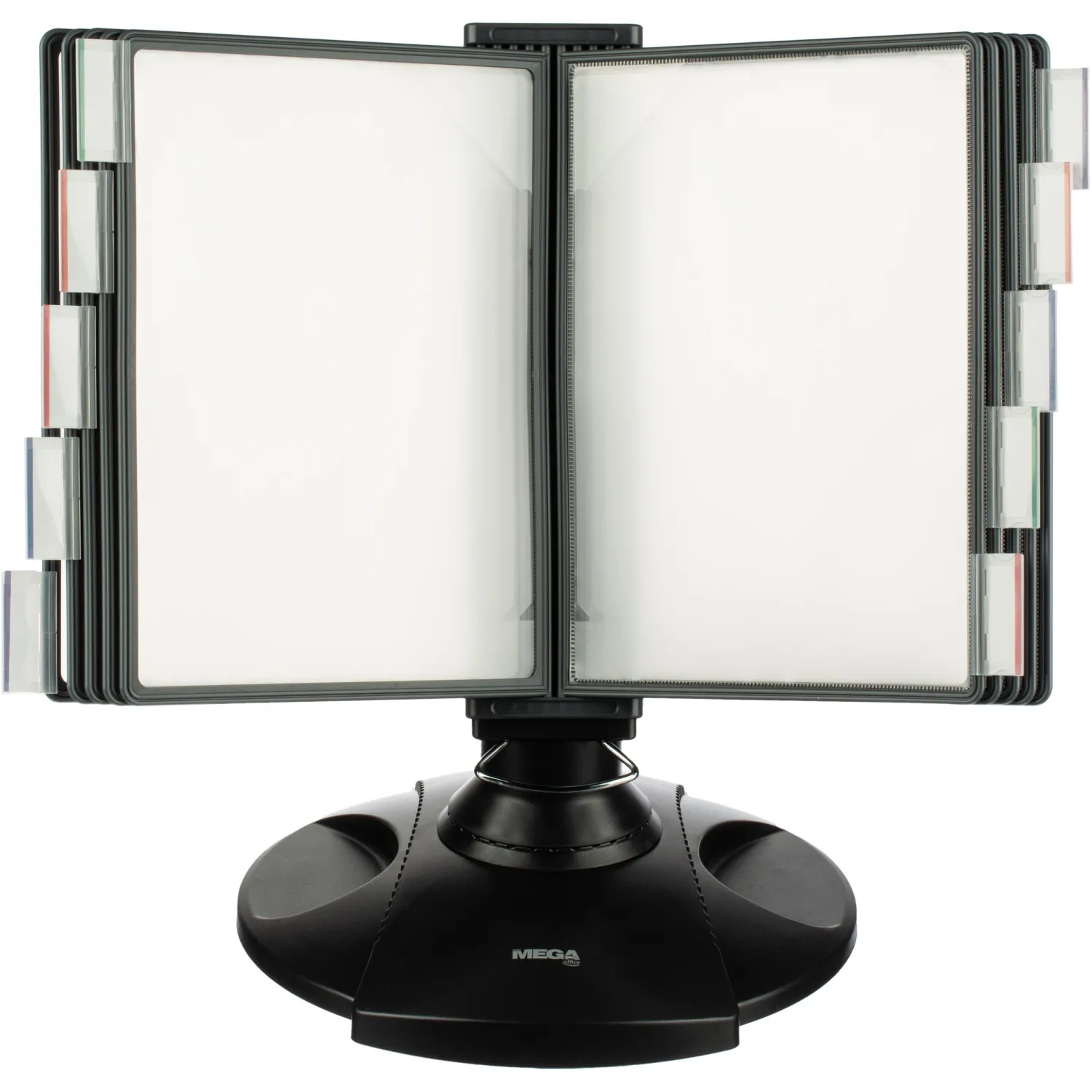 Демосистема настольная FDS008 вращ. пластик 10 пан.,черный - фото 9