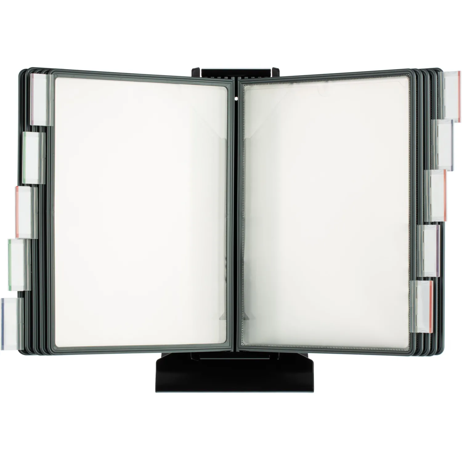 Демосистема настольная FDS016 метал. основа, 10 пан.,черный - фото 8