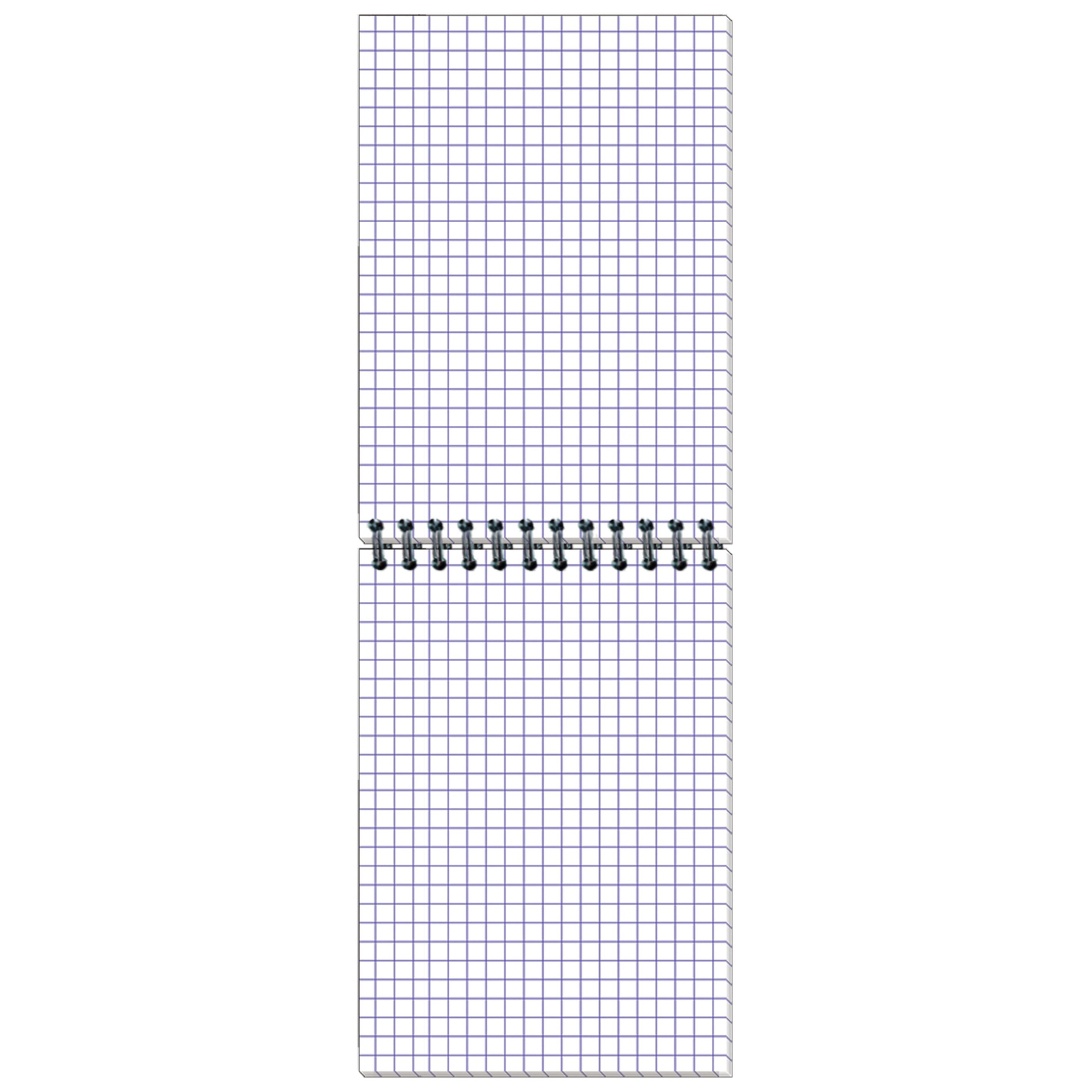 Блокнот ГРАФО спираль А6 50л. клетка - фото 3