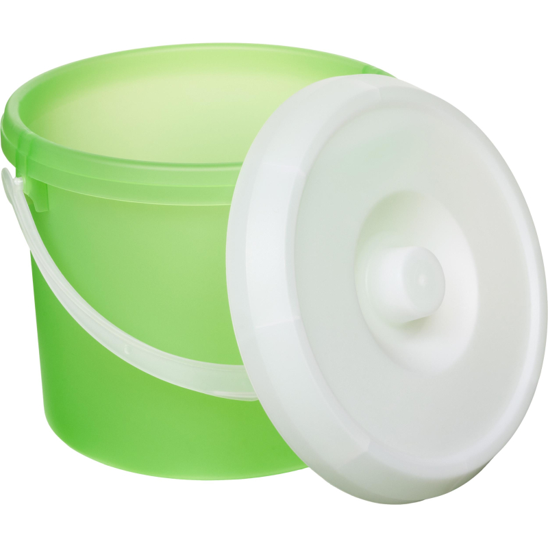 Ведро пластик с крышкой 15л - фото 2