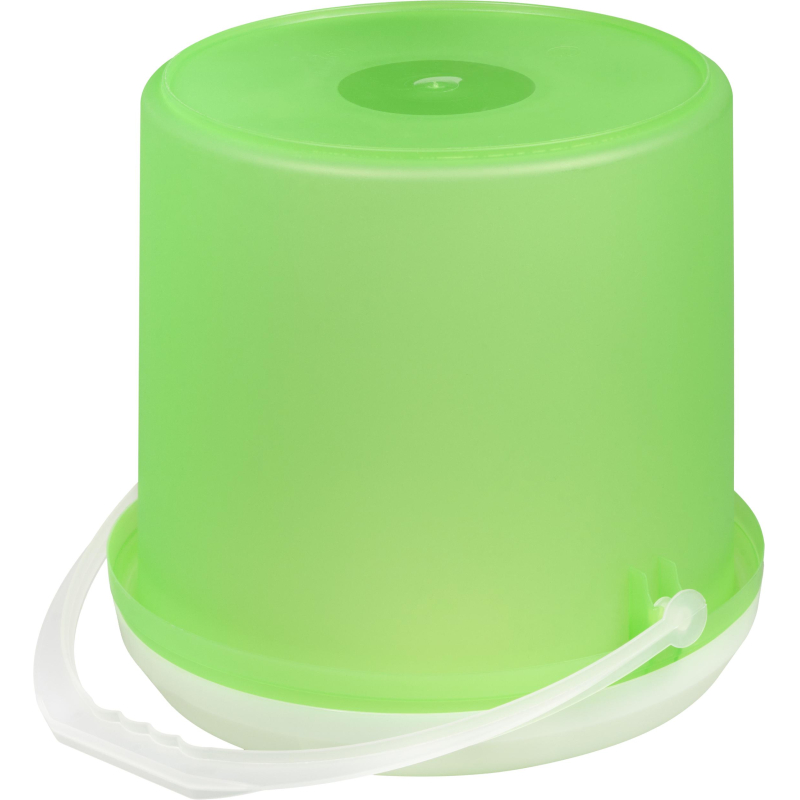 Ведро пластик с крышкой 15л - фото 4