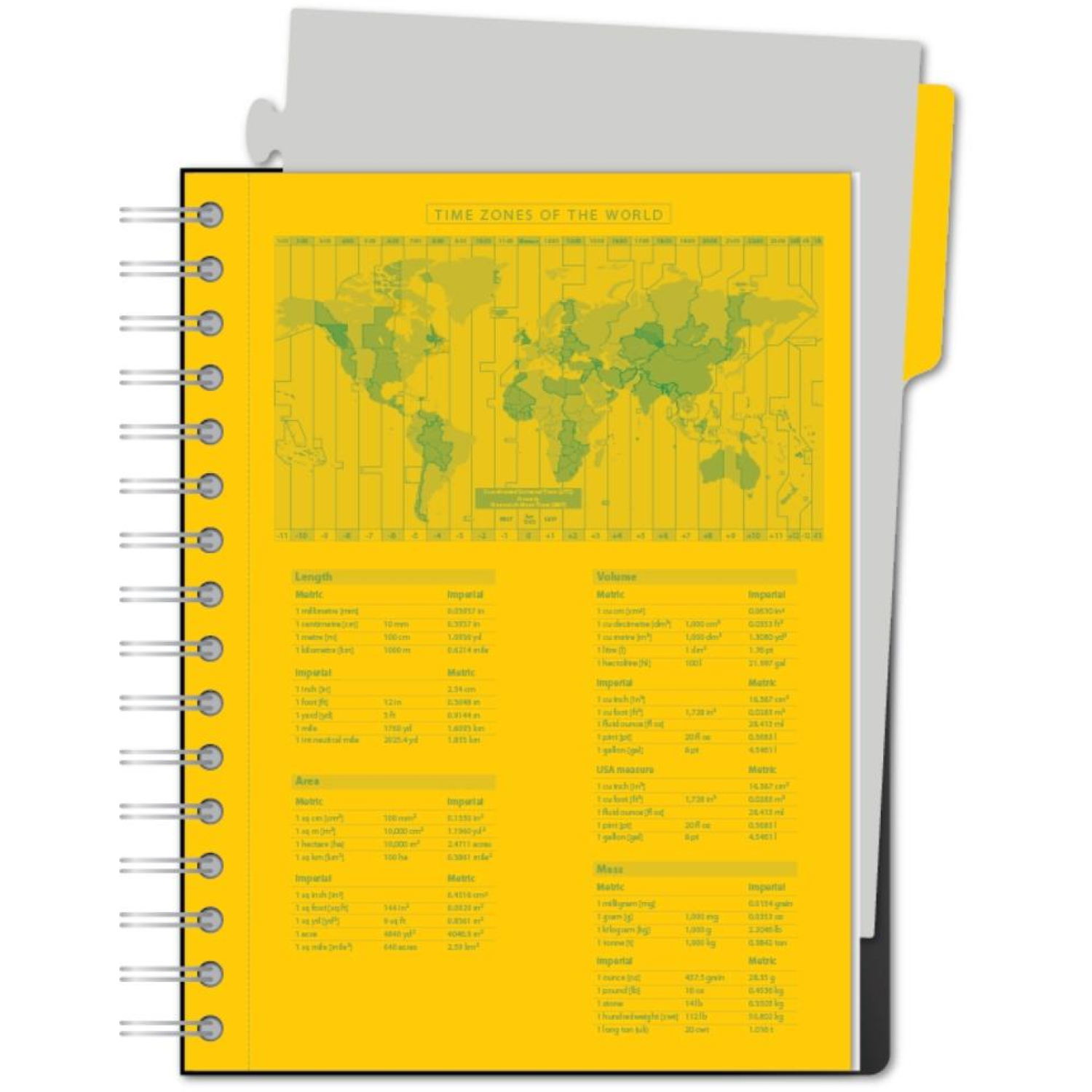 Тетрадь SMARTBOOK А5 120л. клетка,спир,микроп,разд,карм,жел-оран - фото 3