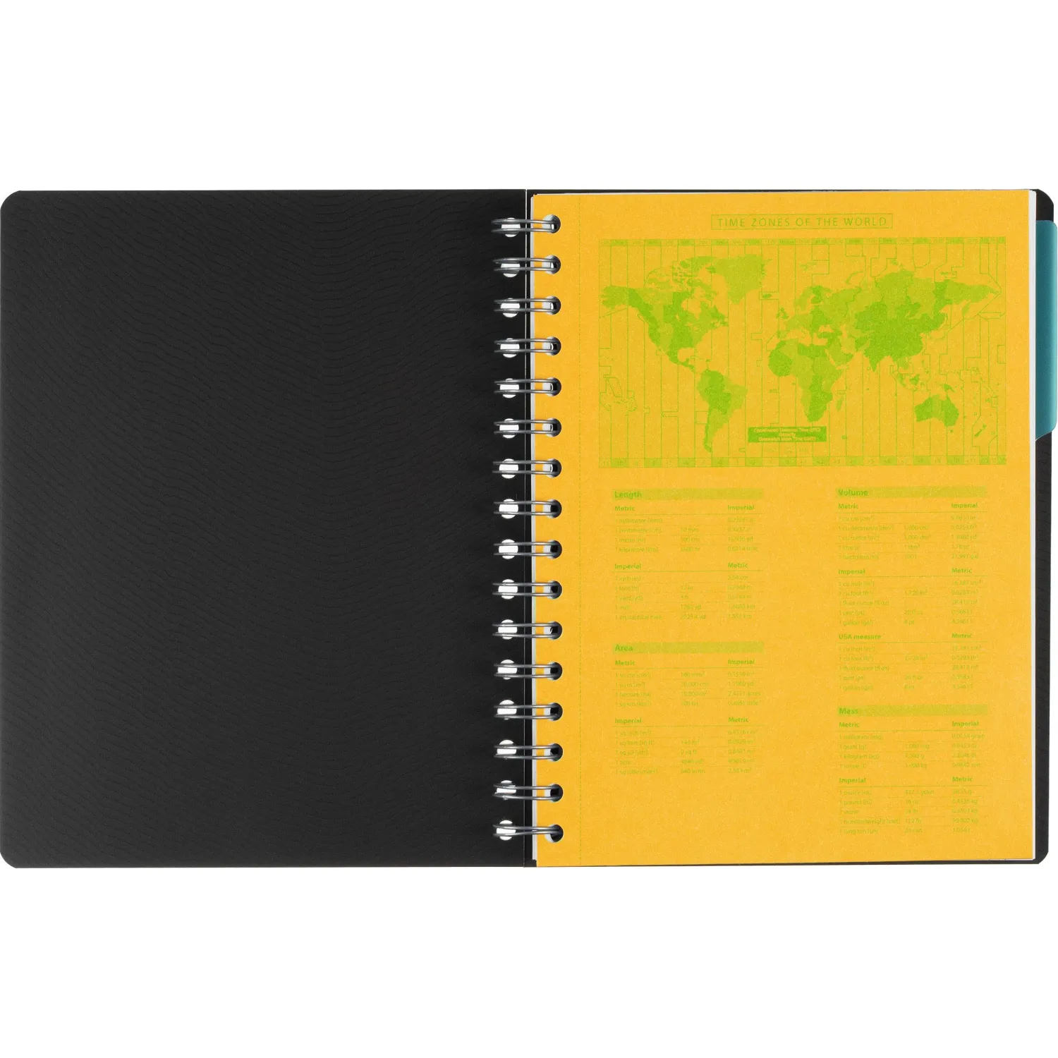 Бизнес-тетрадь SMARTBOOK А5 120л. клетка,спир,микроп,разд,карм,жел-оран - фото 5