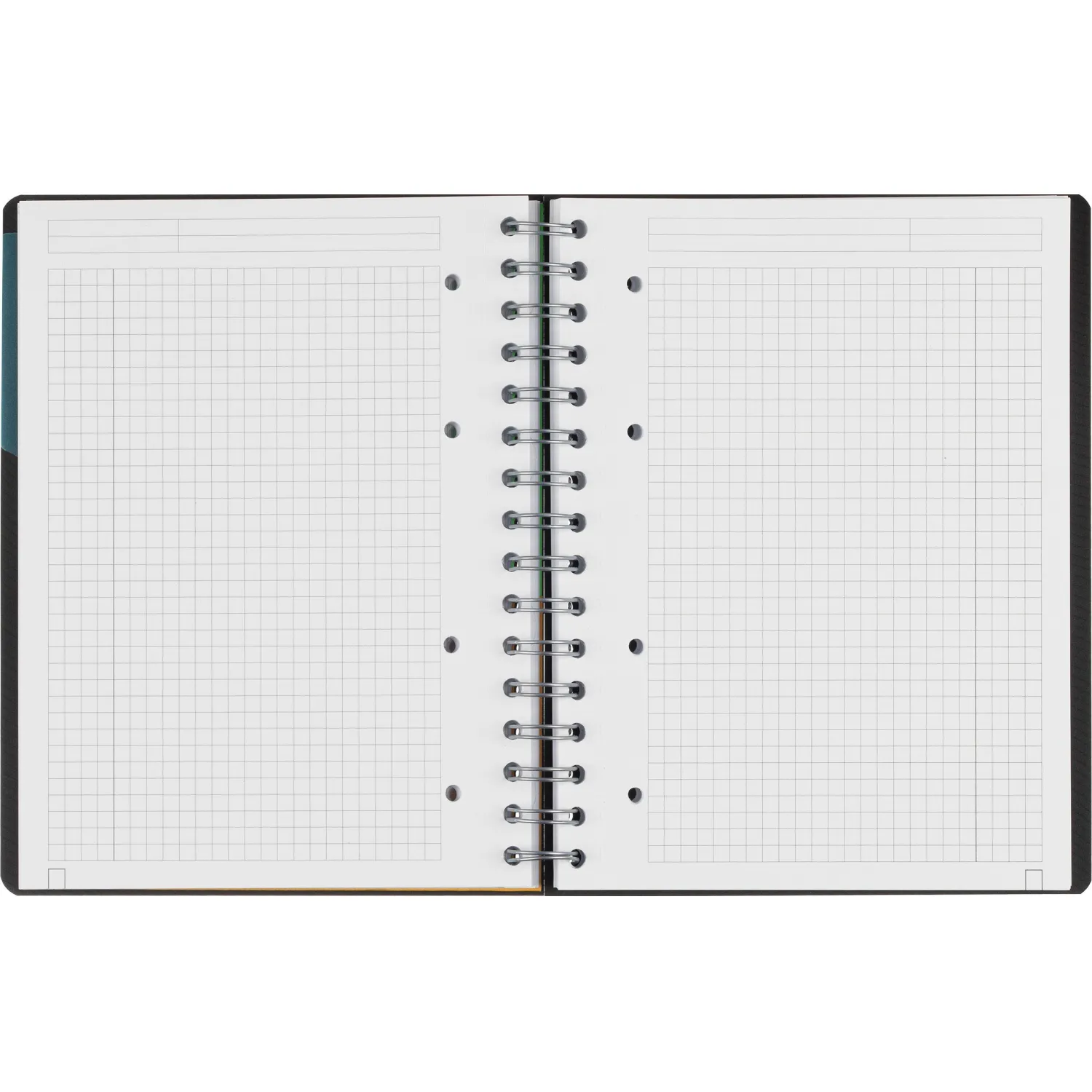 Бизнес-тетрадь SMARTBOOK А5 120л. клетка,спир,микроп,разд,карм,жел-оран - фото 7