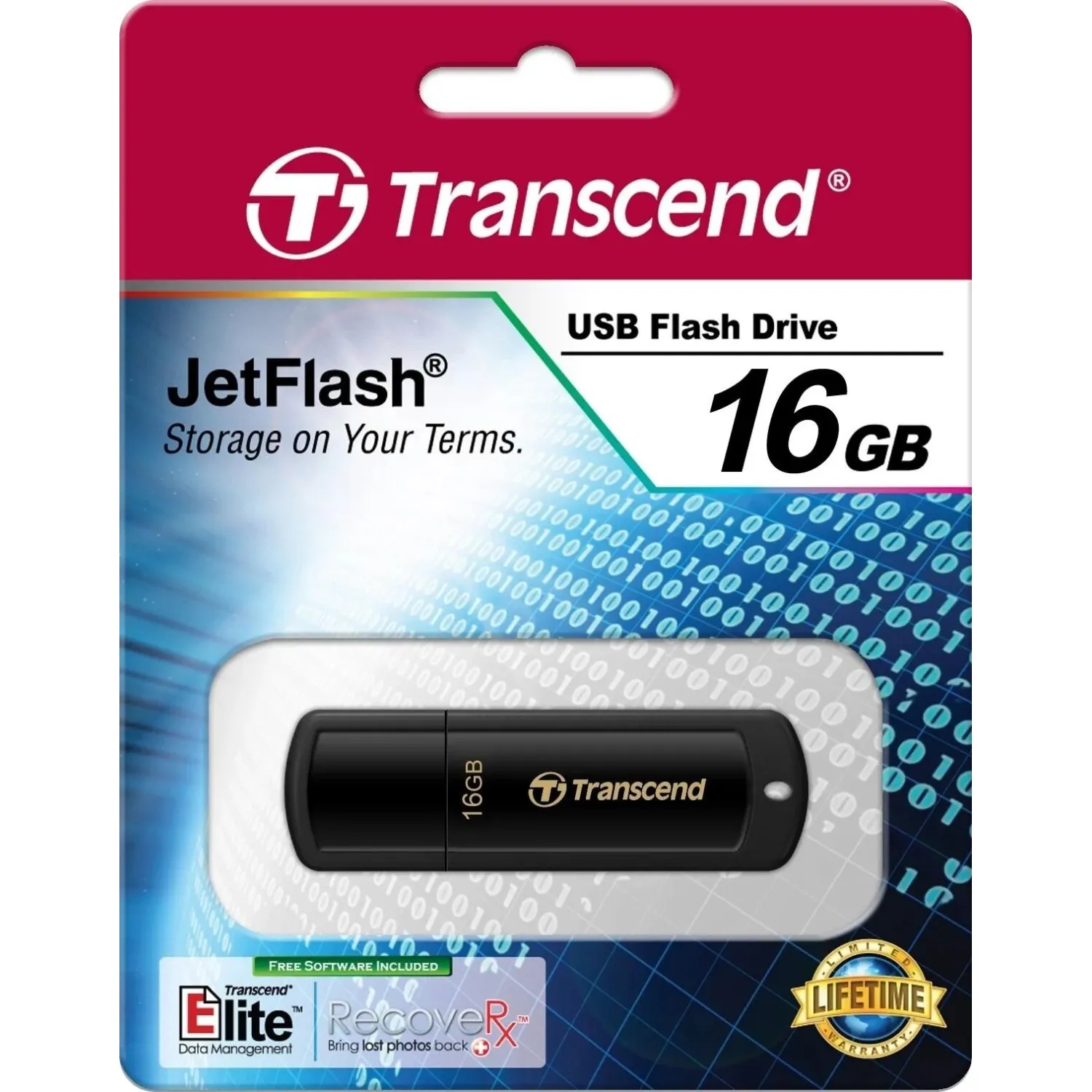 Флеш-память Transcend JetFlash 350, 16Gb, USB 2.0, чер, TS16GJF350 Флеш-память Transcend JetFlash 350, 16Gb, USB 2.0, чер, TS16GJF350 - фото 5