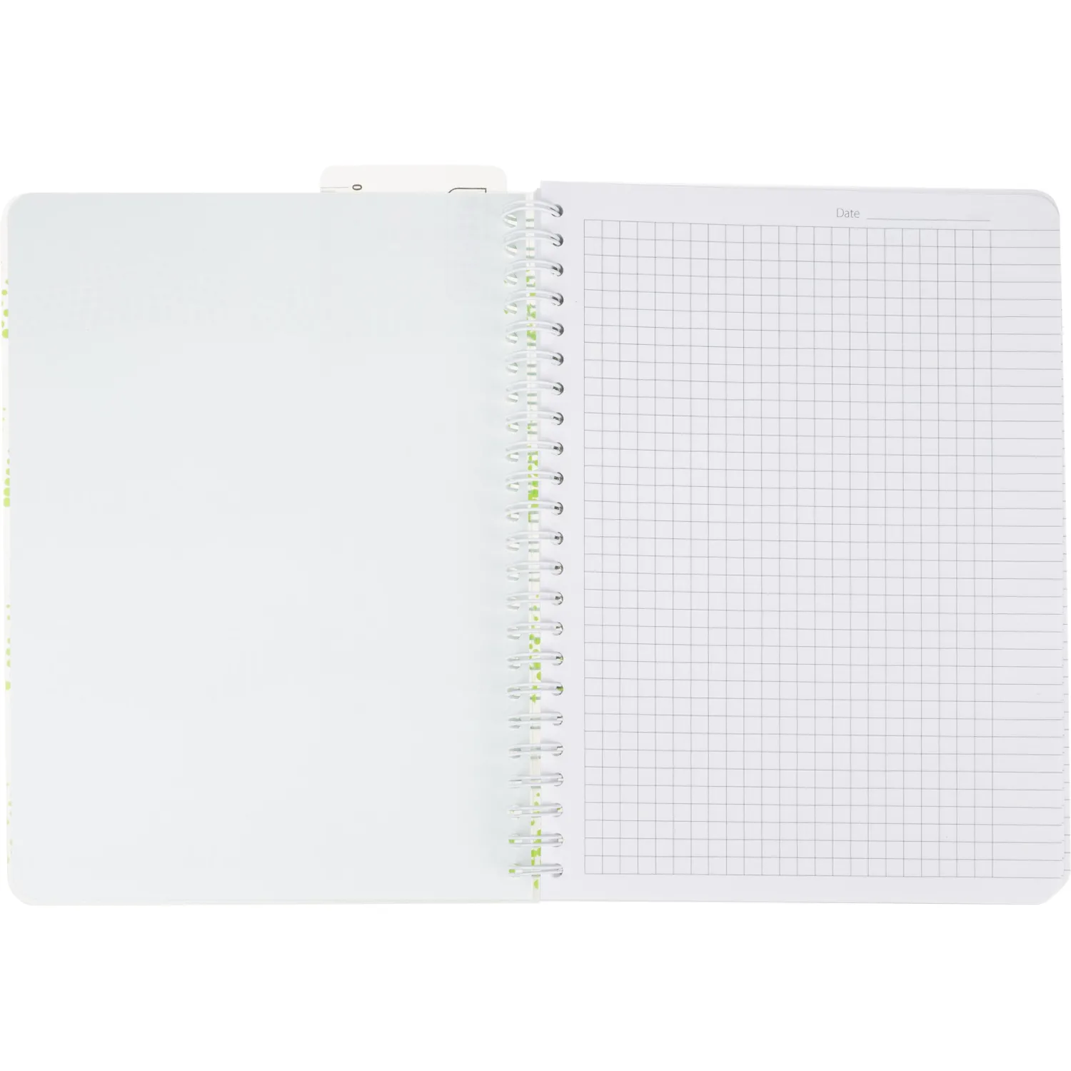 Бизнес-тетрадь WAVES А5 100л. ATTACHE клет,спир,пласт,заклад,цв.зеленый - фото 6