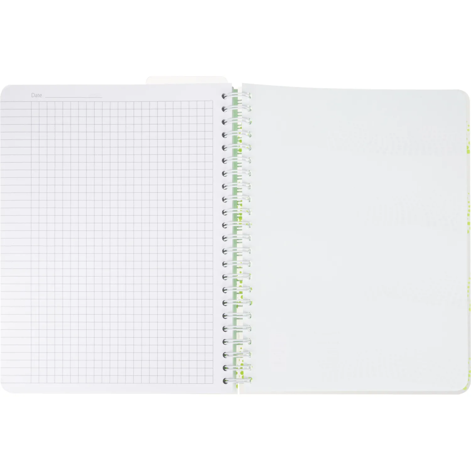 Бизнес-тетрадь WAVES А5 100л. ATTACHE клет,спир,пласт,заклад,цв.зеленый - фото 8