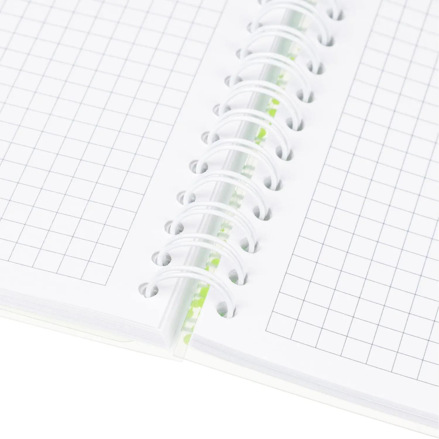 Бизнес-тетрадь WAVES А5 100л. ATTACHE клет,спир,пласт,заклад,цв.зеленый - фото 9