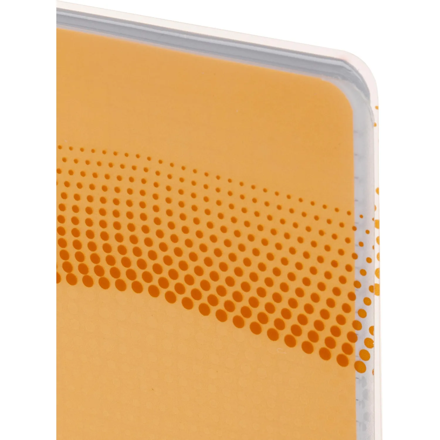 Бизнес-тетрадь WAVES А4 100л. ATTACHE клет,спир,пласт,заклад,цв.оранжевый - фото 3