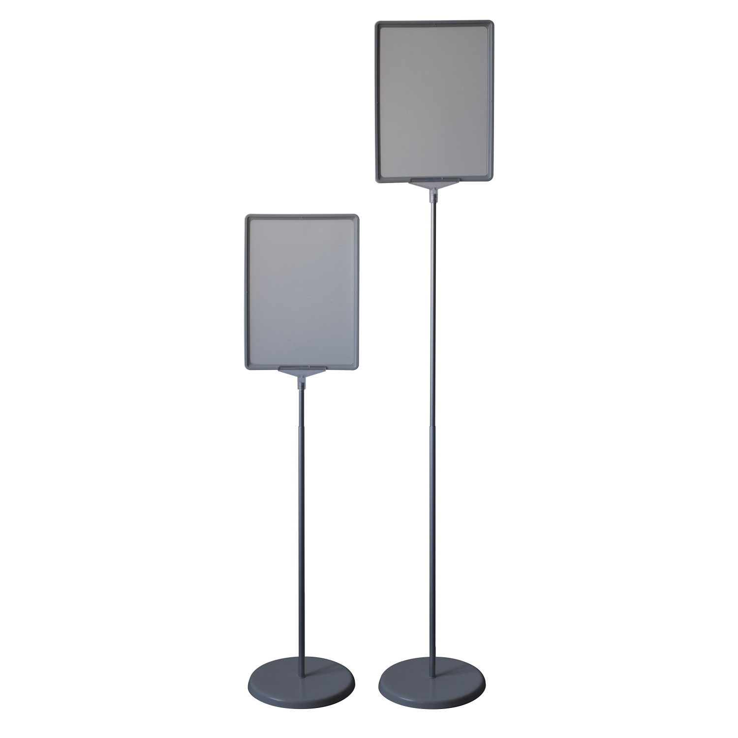 Стойка напольная Attache раздвижная двусторонняя серая 05-025 - фото 1