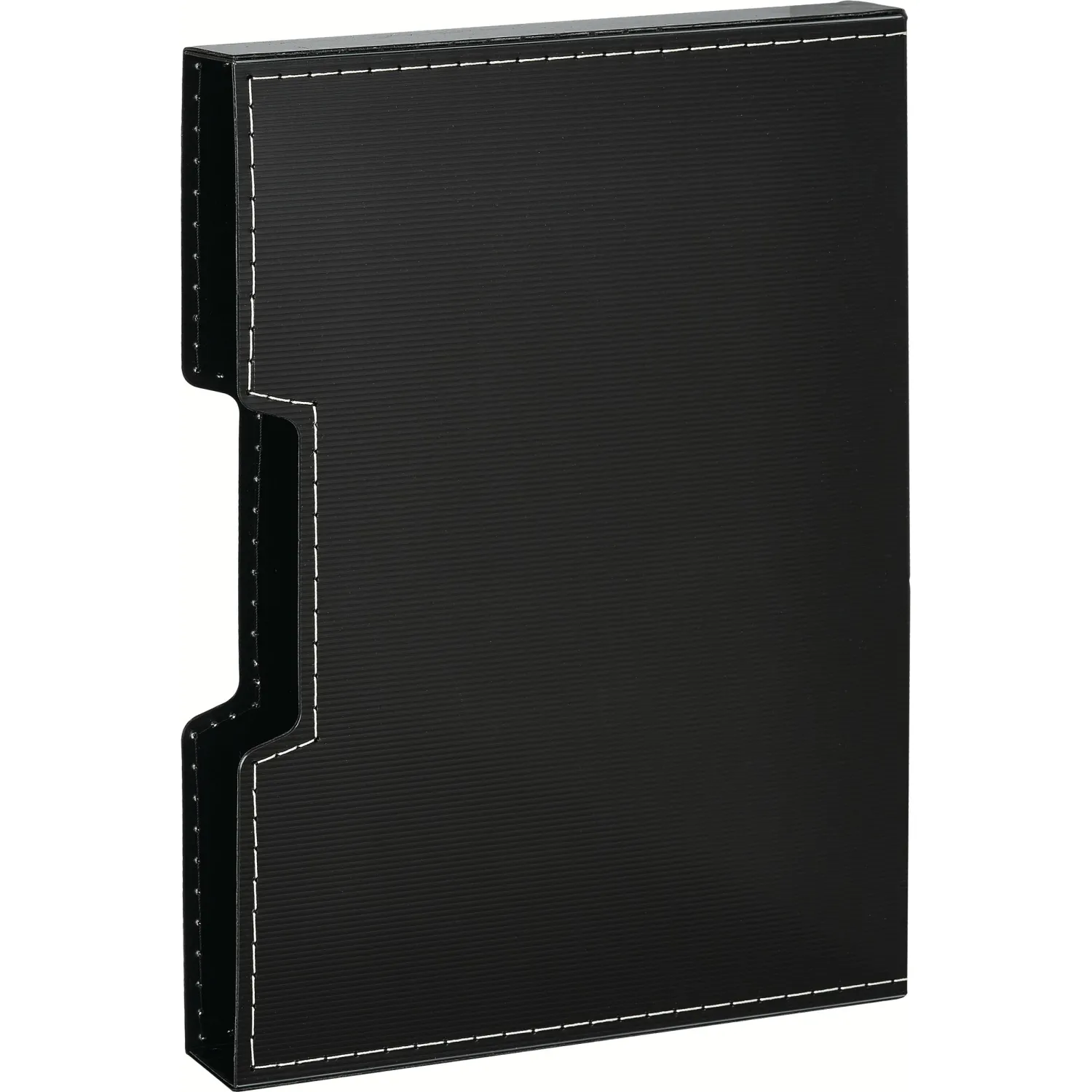 Папка файловая на 100 файлов в коробе черный - фото 2