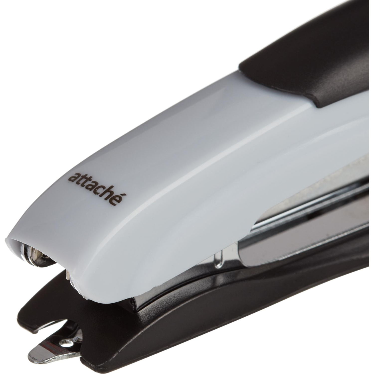 Степлер Attache №10 до 12л., серый антистеп - фото 3