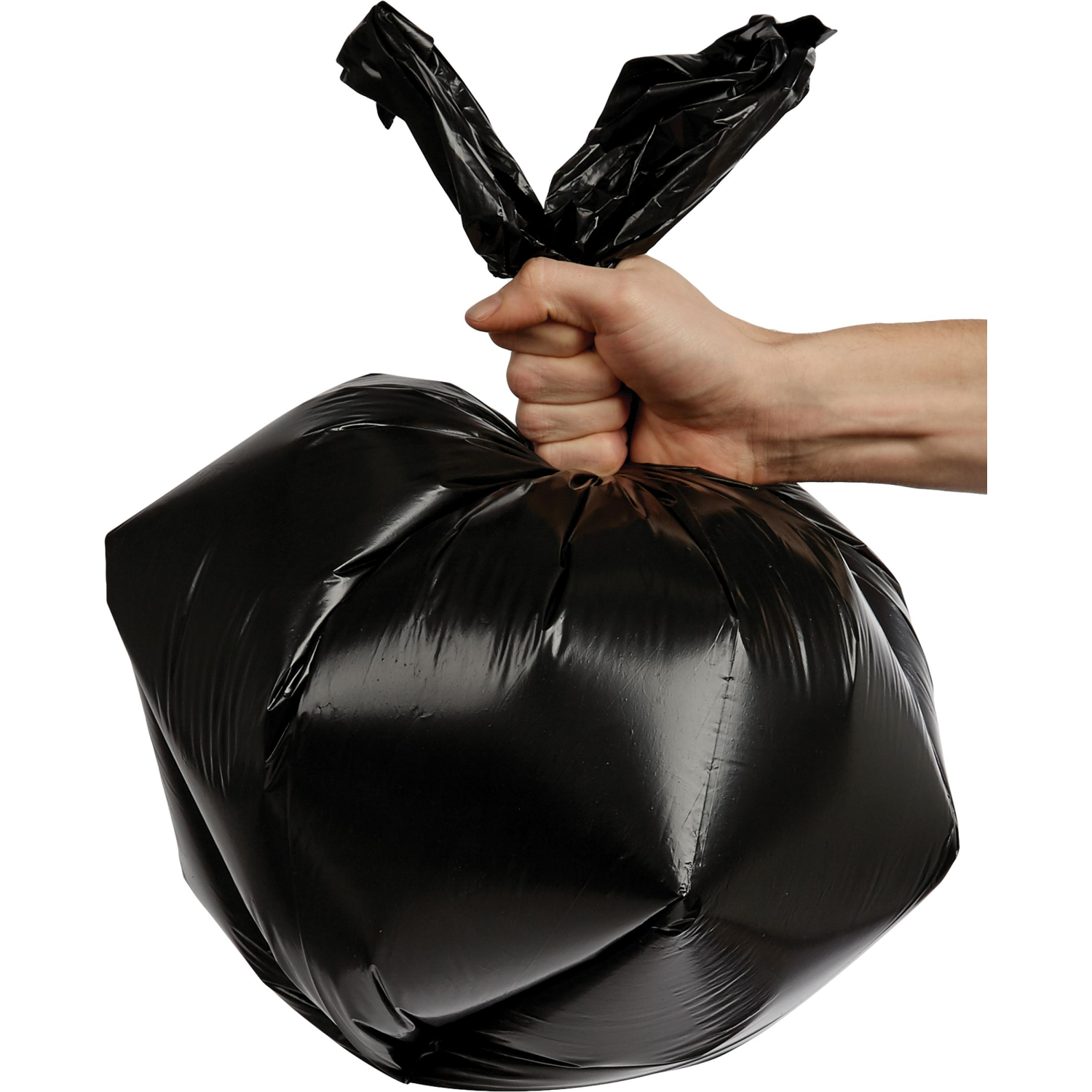 Мешки для мусора ПВД 60л 35мкм 20шт/рул черн 60x70см с ручками Luscan Мешки для мусора ПВД 60л 35мкм 20шт/рул черн 60x70см с ручками Luscan - фото 3