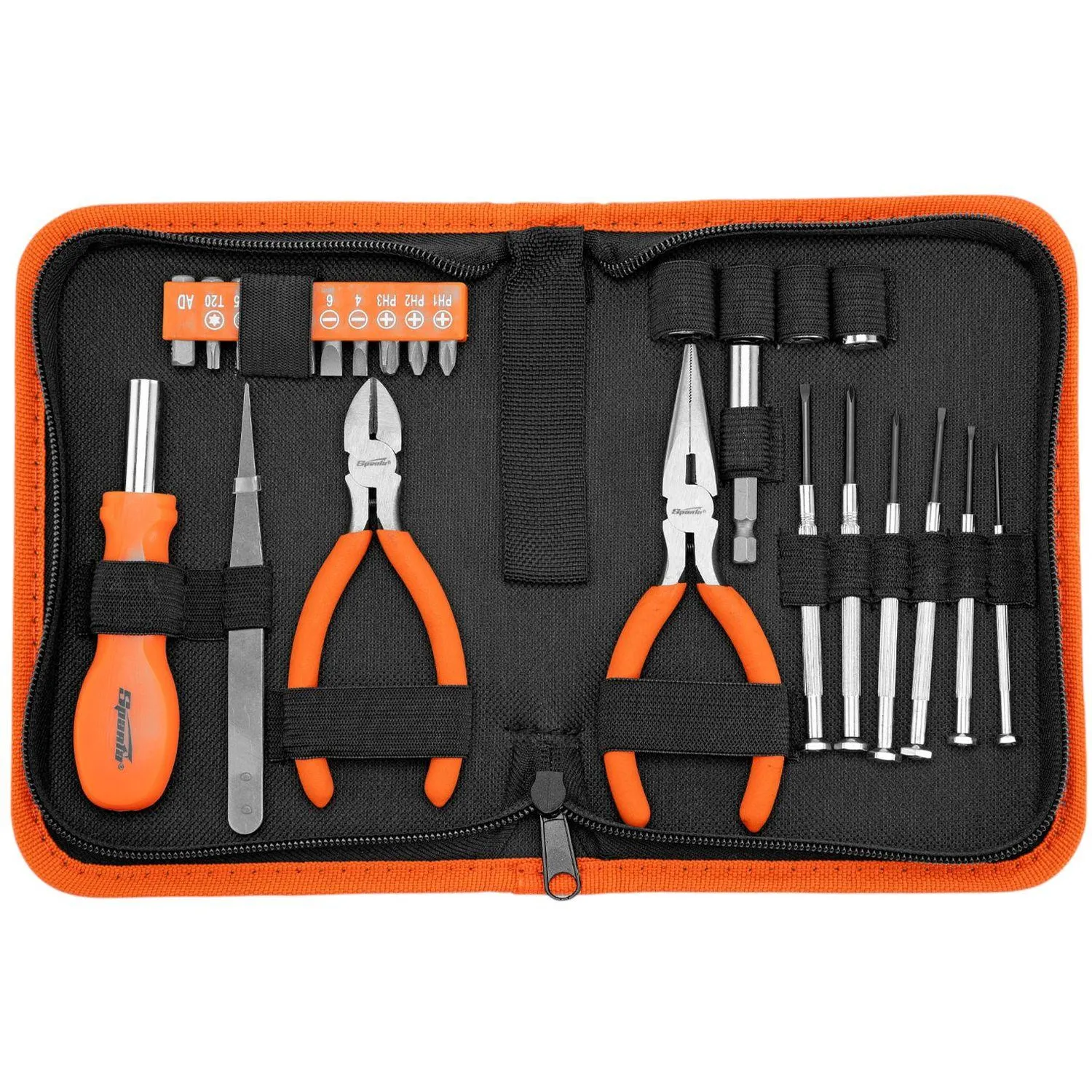 Набор инструмента SPARTA слесарно монтажный, 25 предметов (13534) - фото 2