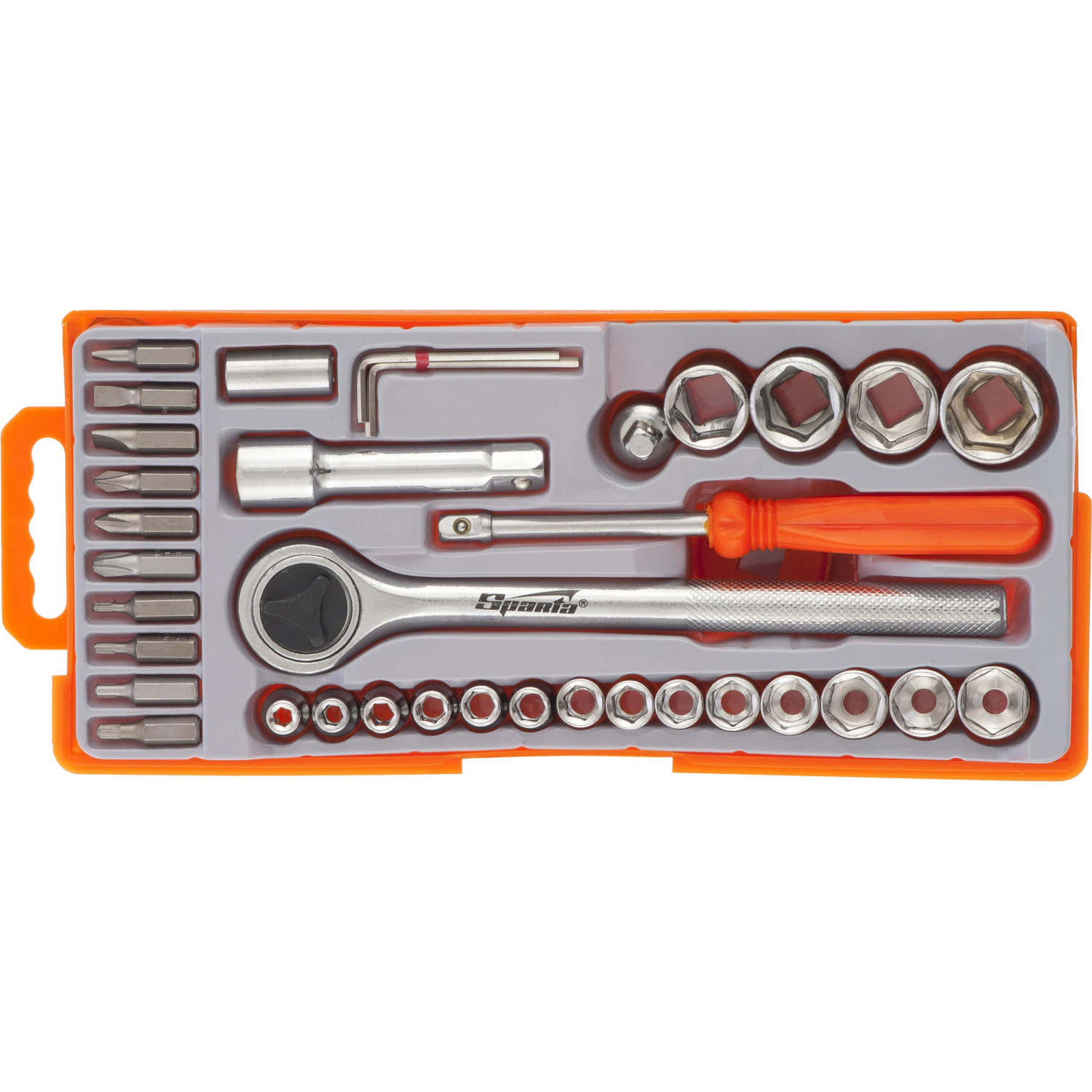 Набор инструмента SPARTA слесарно-монтажный, 36 предметов (13541) - фото 2