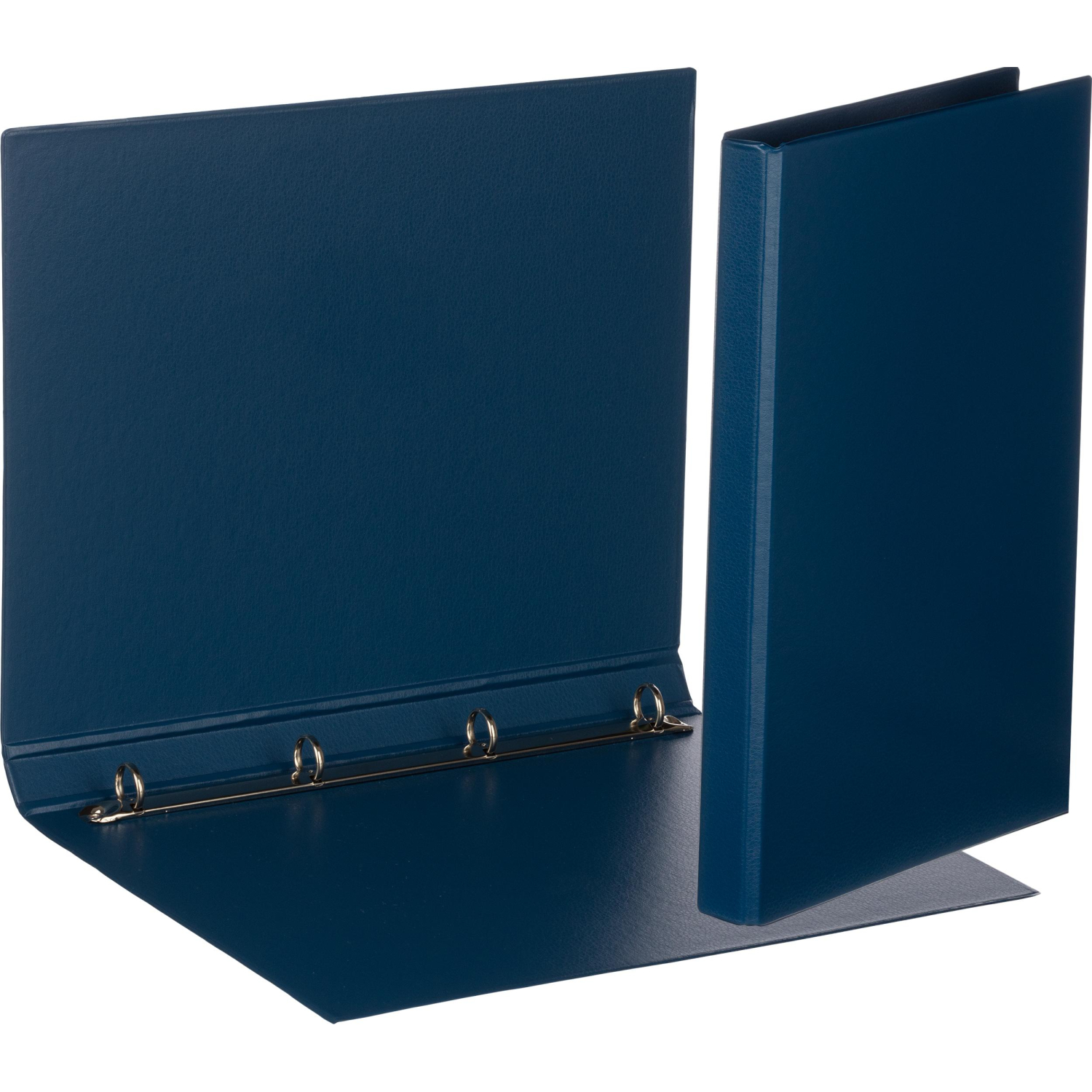 Папка на 4-х кольцах 25мм синяя Россия - фото 2