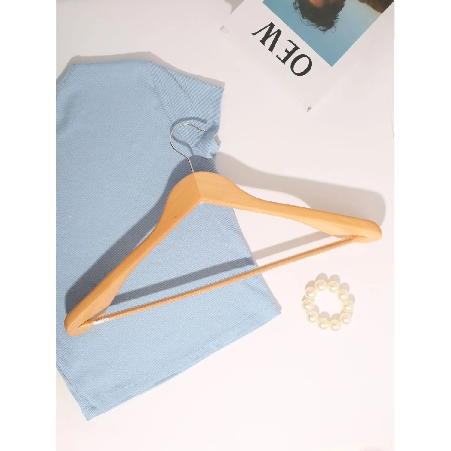 Вешалка-плечики WW_Attache CU9632/LH031 анис,перек,анатом,р50-52 натур - фото 4