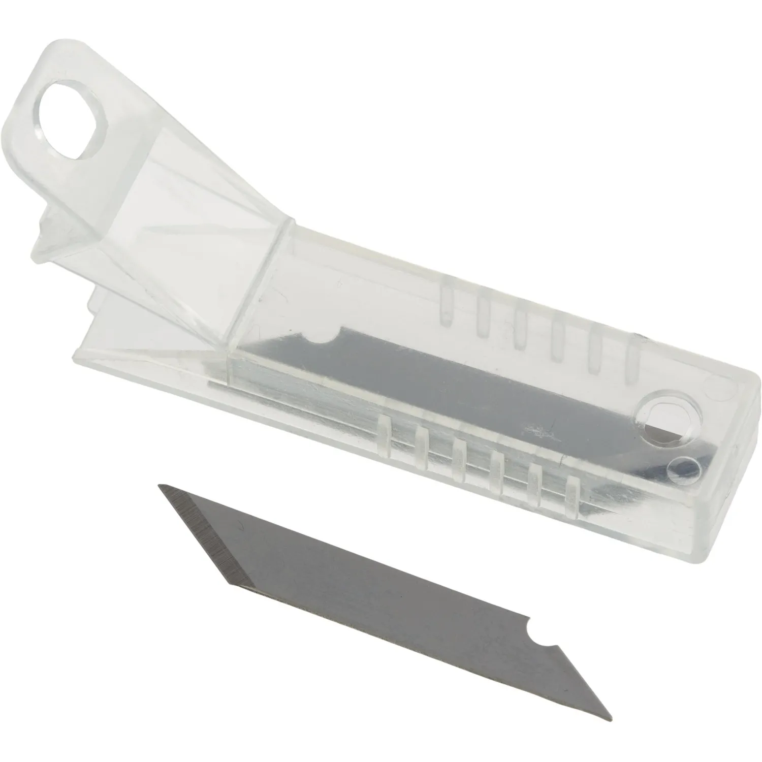 Лезвие запасное для перового ножа арт.280455 (10 шт./уп), пласт.футляр Лезвие запасное для перового ножа арт.280455 (10 шт./уп), пласт.футляр - фото 3
