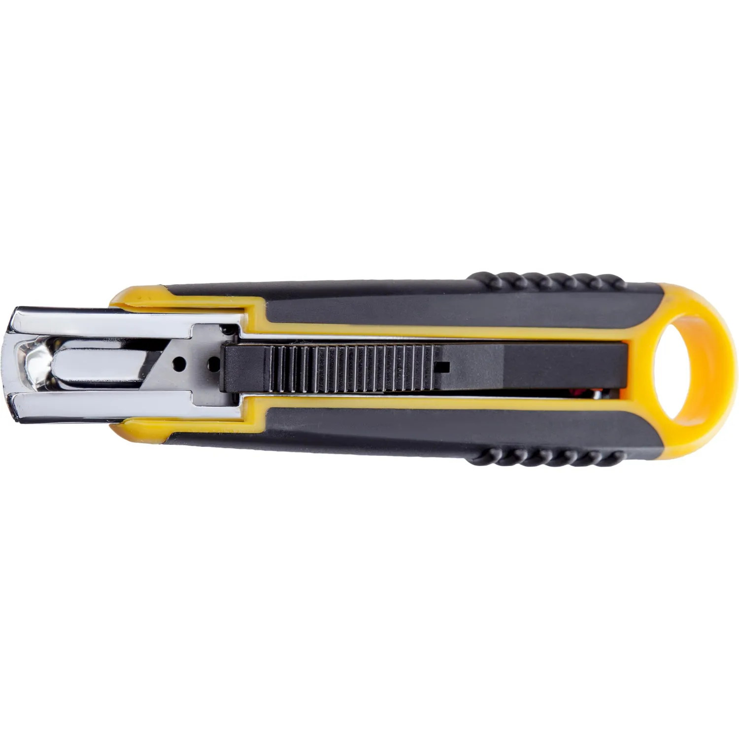 Нож промышленный 18 мм Attache Selection с возвр.пружиной, с резин.руч. - фото 5